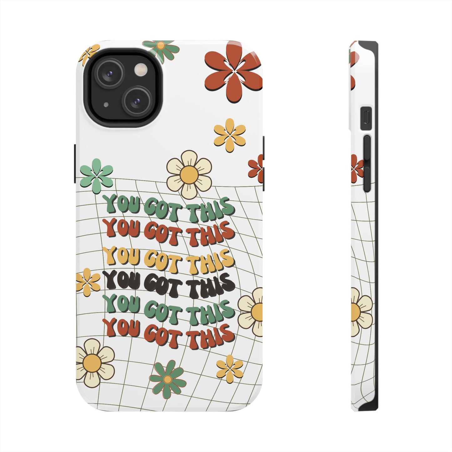 Groovy Retro You Got This iPhone Case