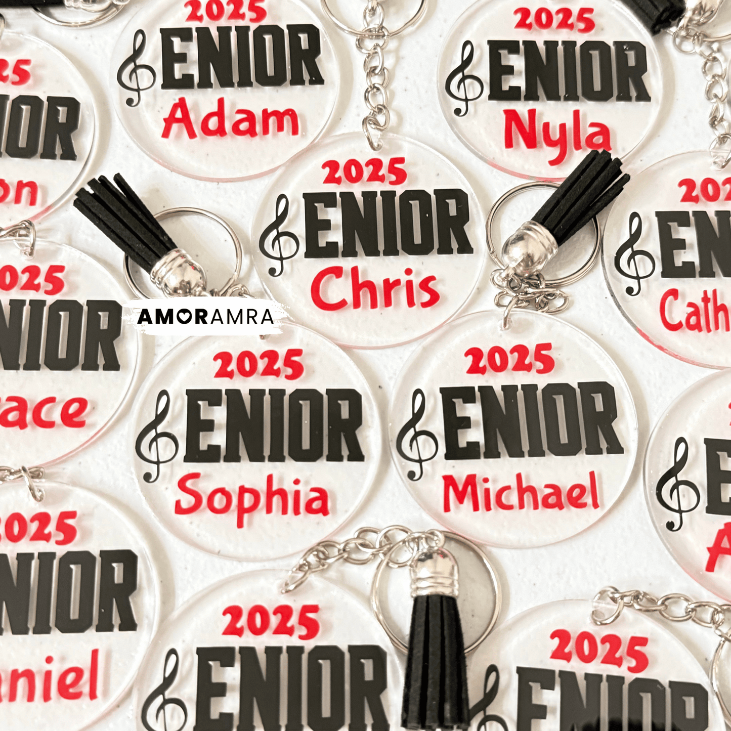 Personalized Marching Band Keychain