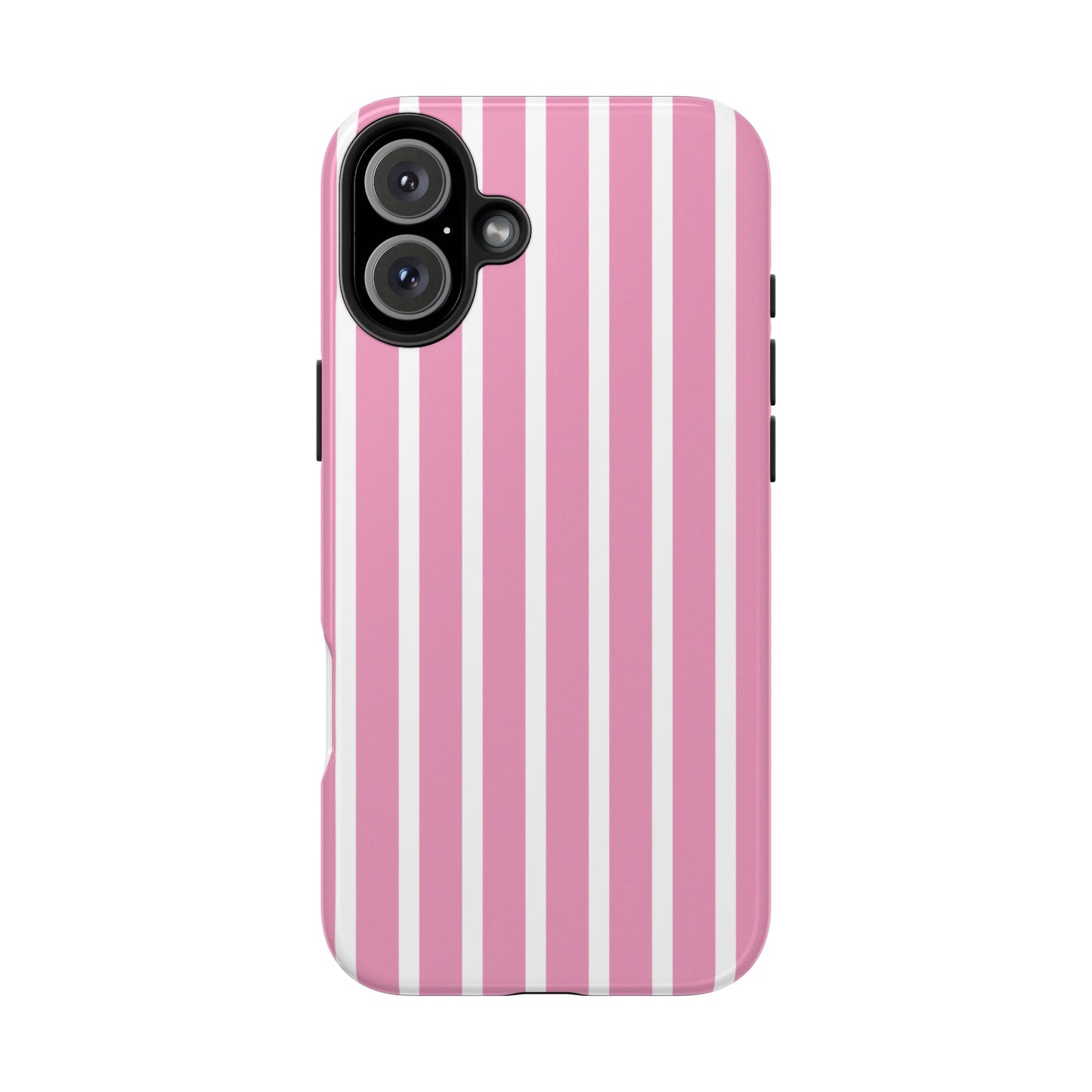 Pink Striped iPhone Case