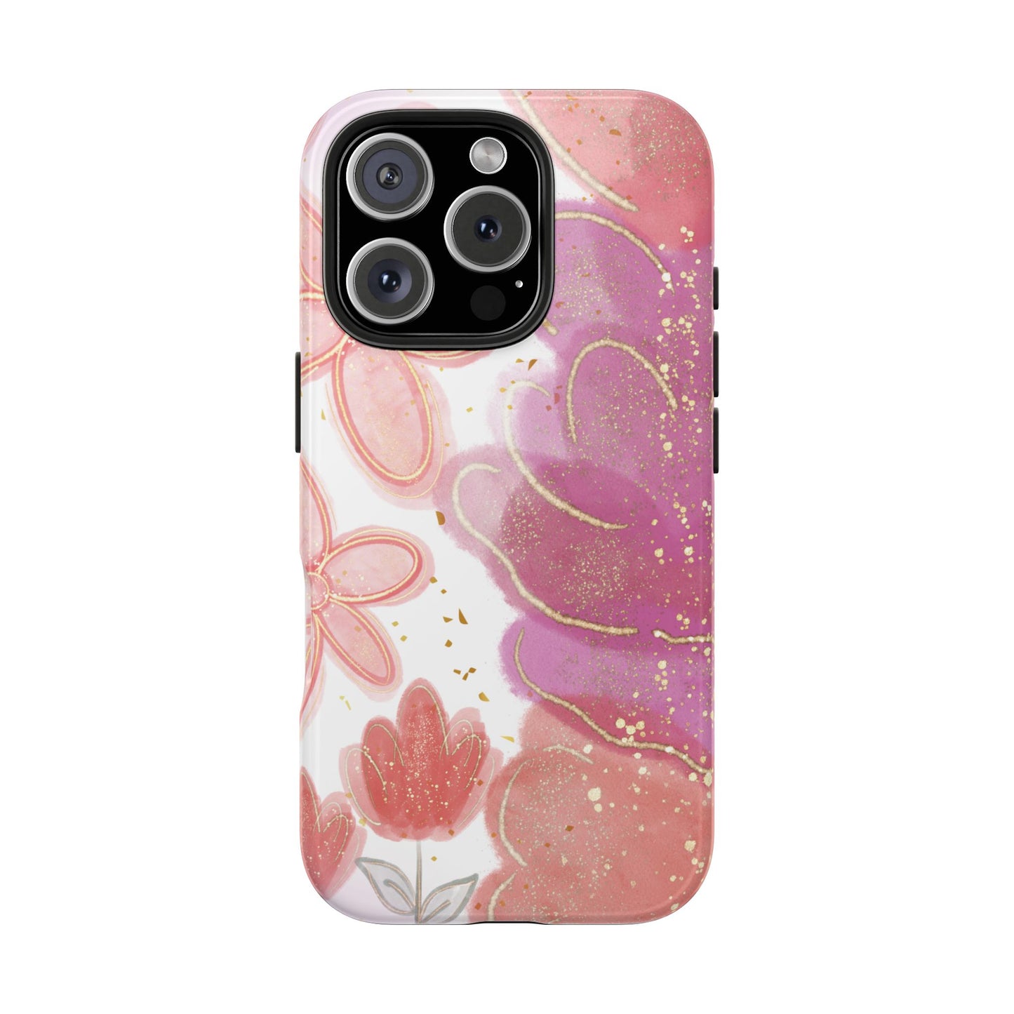 Floral Blush Pink iPhone Case