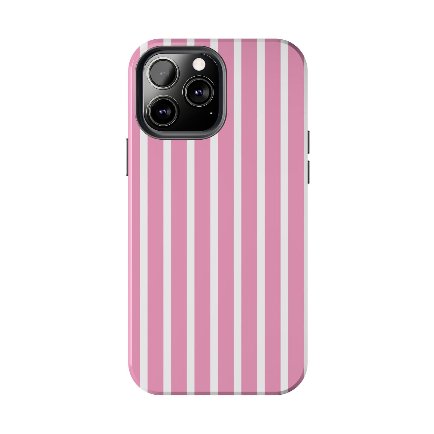 Pink Striped iPhone Case