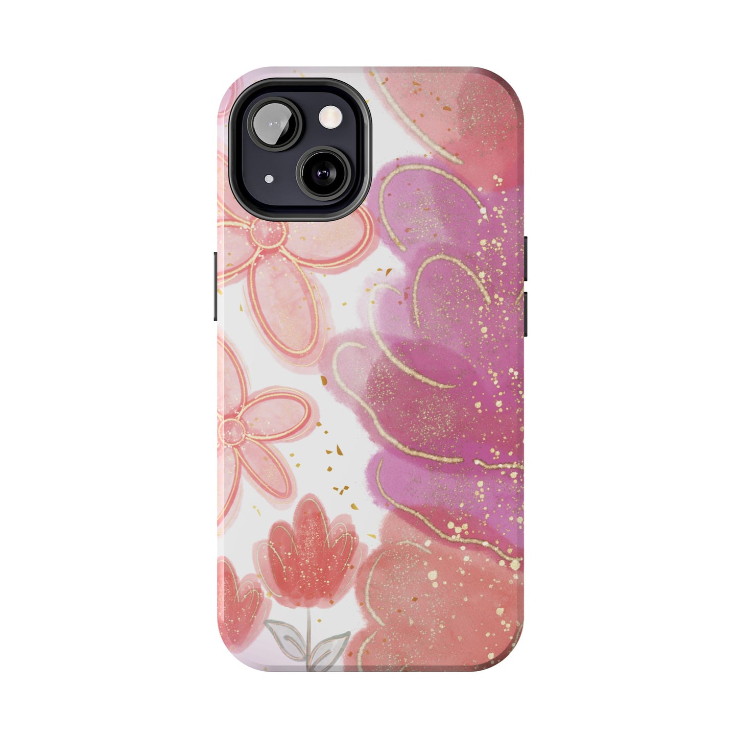 Floral Blush Pink iPhone Case
