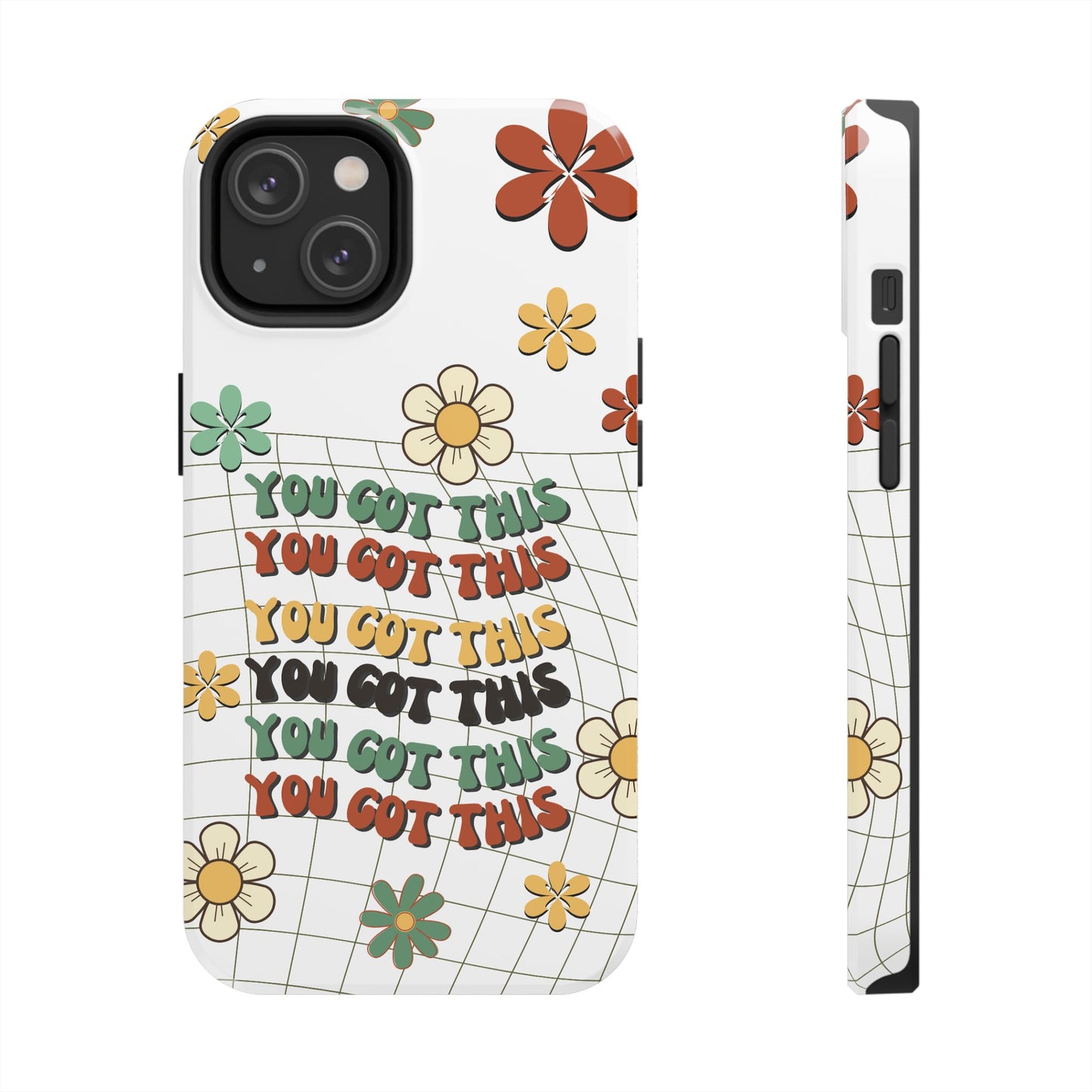 Groovy Retro You Got This iPhone Case