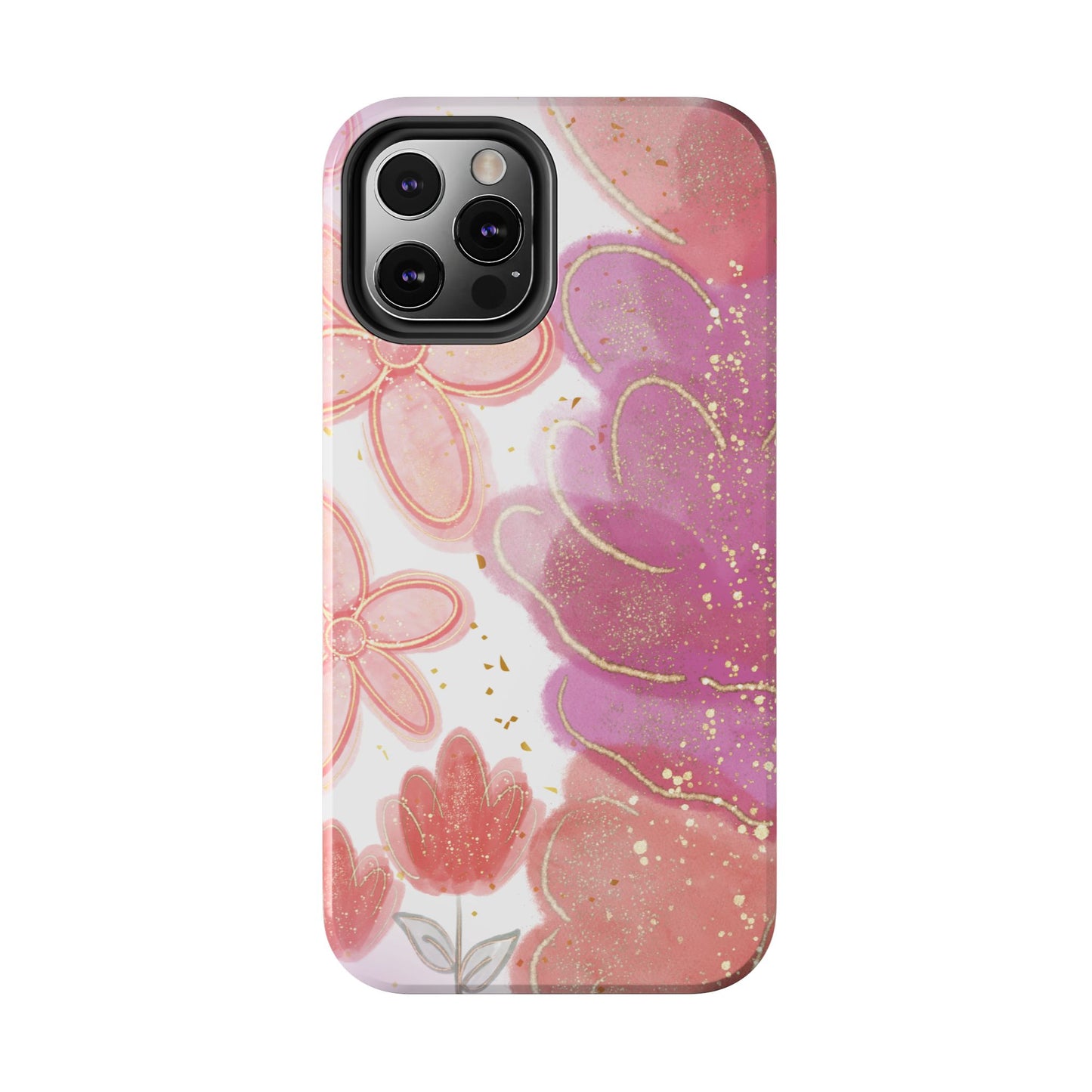 Floral Blush Pink iPhone Case