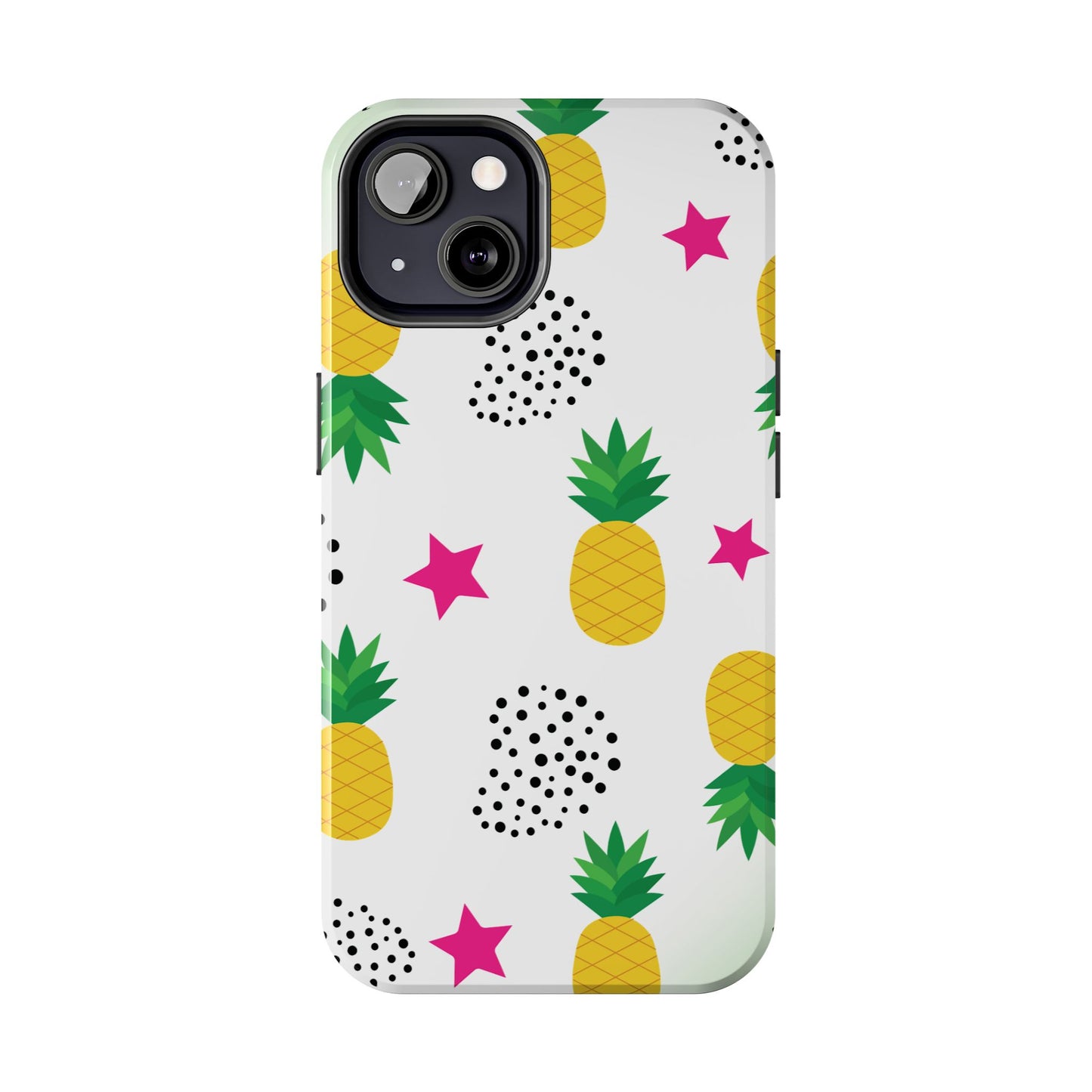 Tropical Pineapple Star iPhone Case