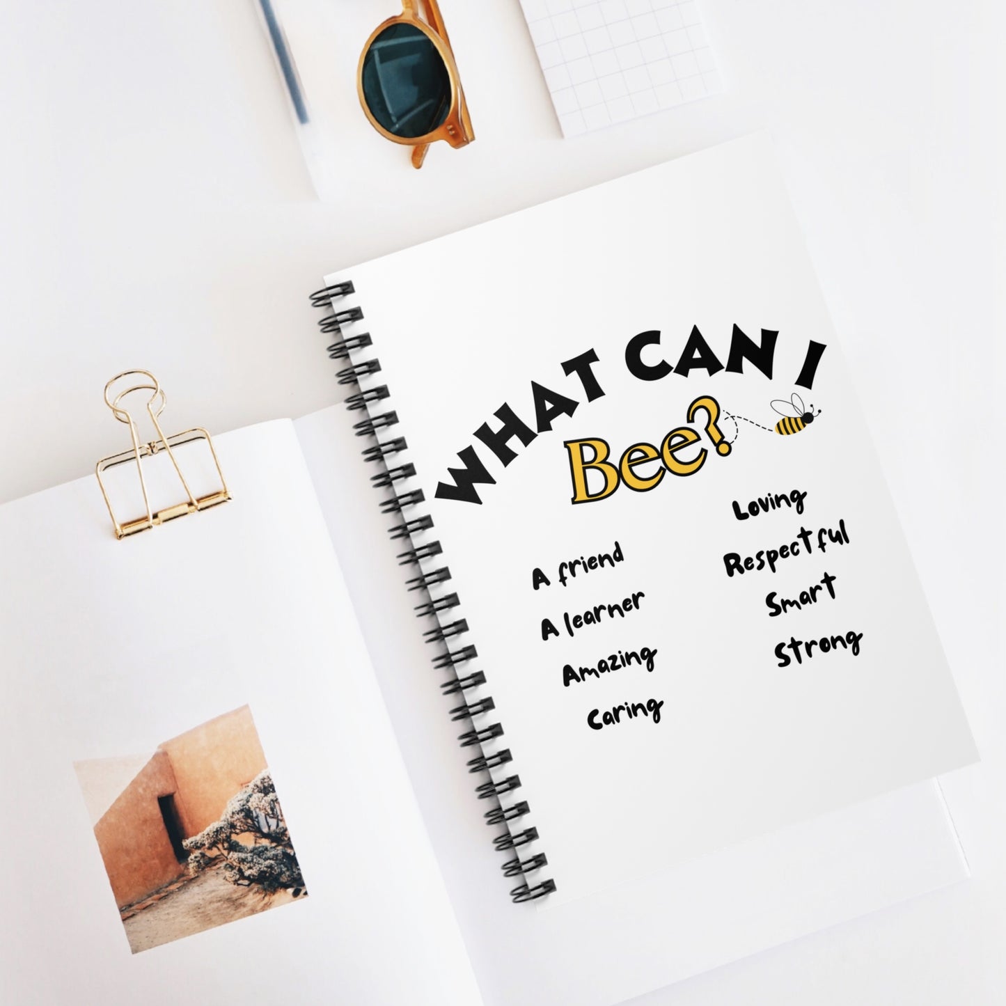 What Can I Bee Notebook - Amor Amra