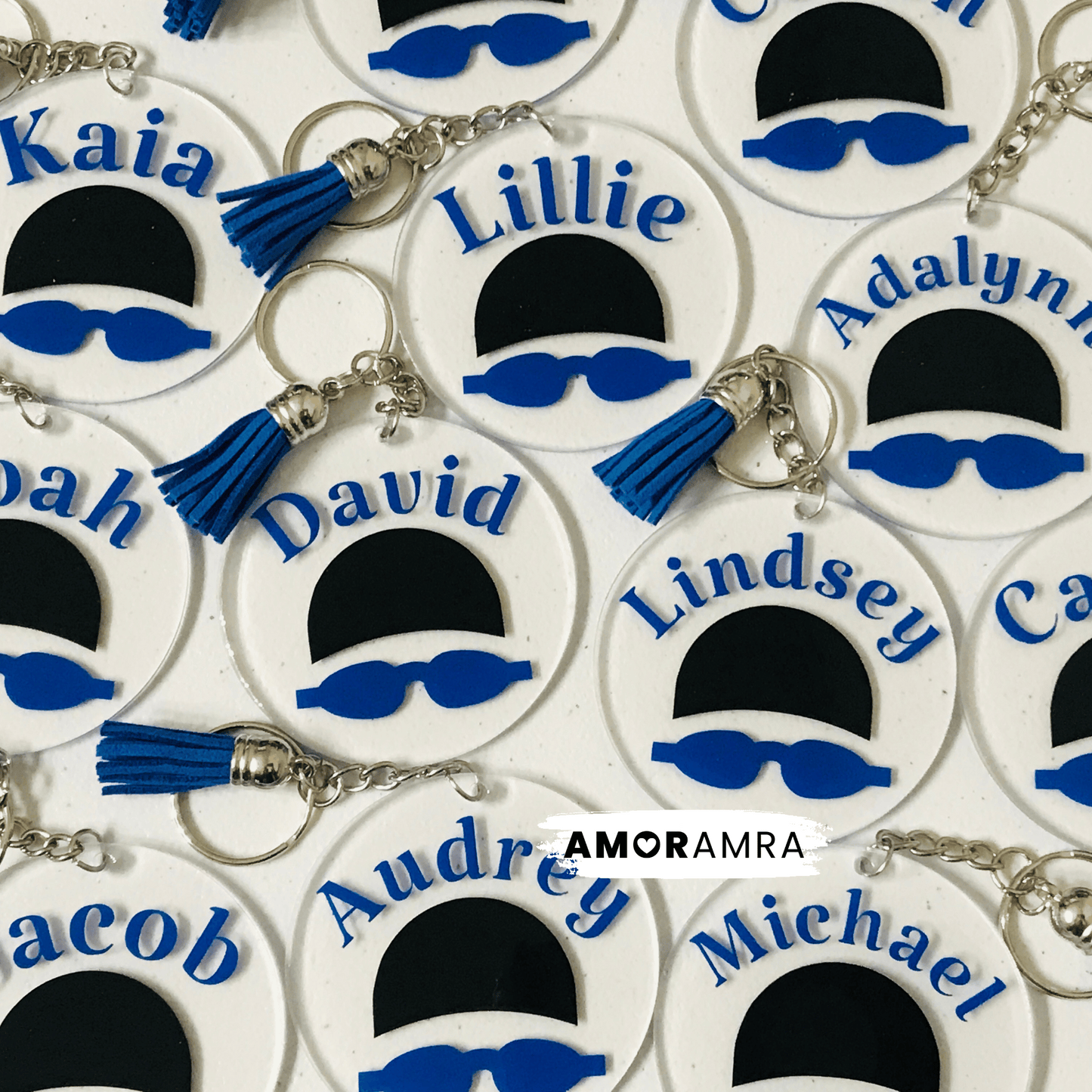 Personalized Swim Keychain | Artistic Swimmer Gift
