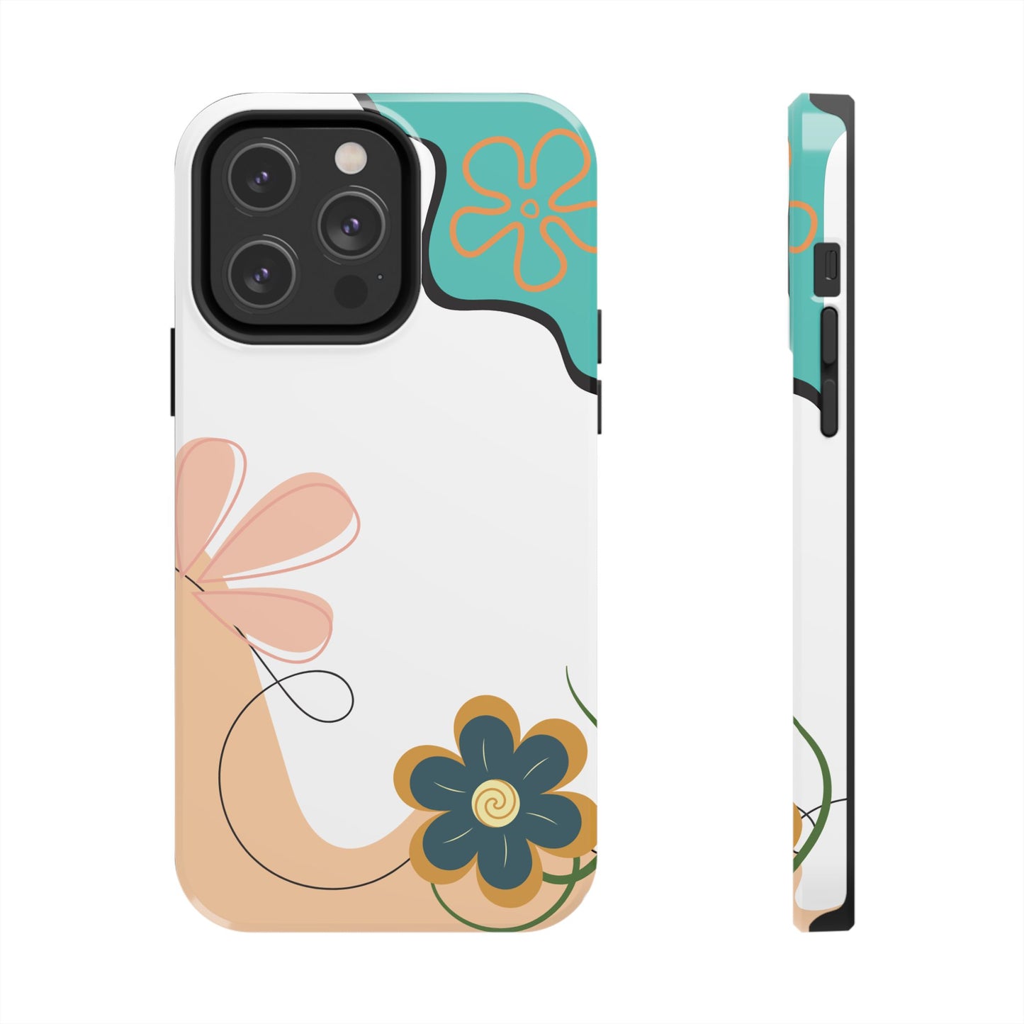 Retro Boho Floral iPhone Case