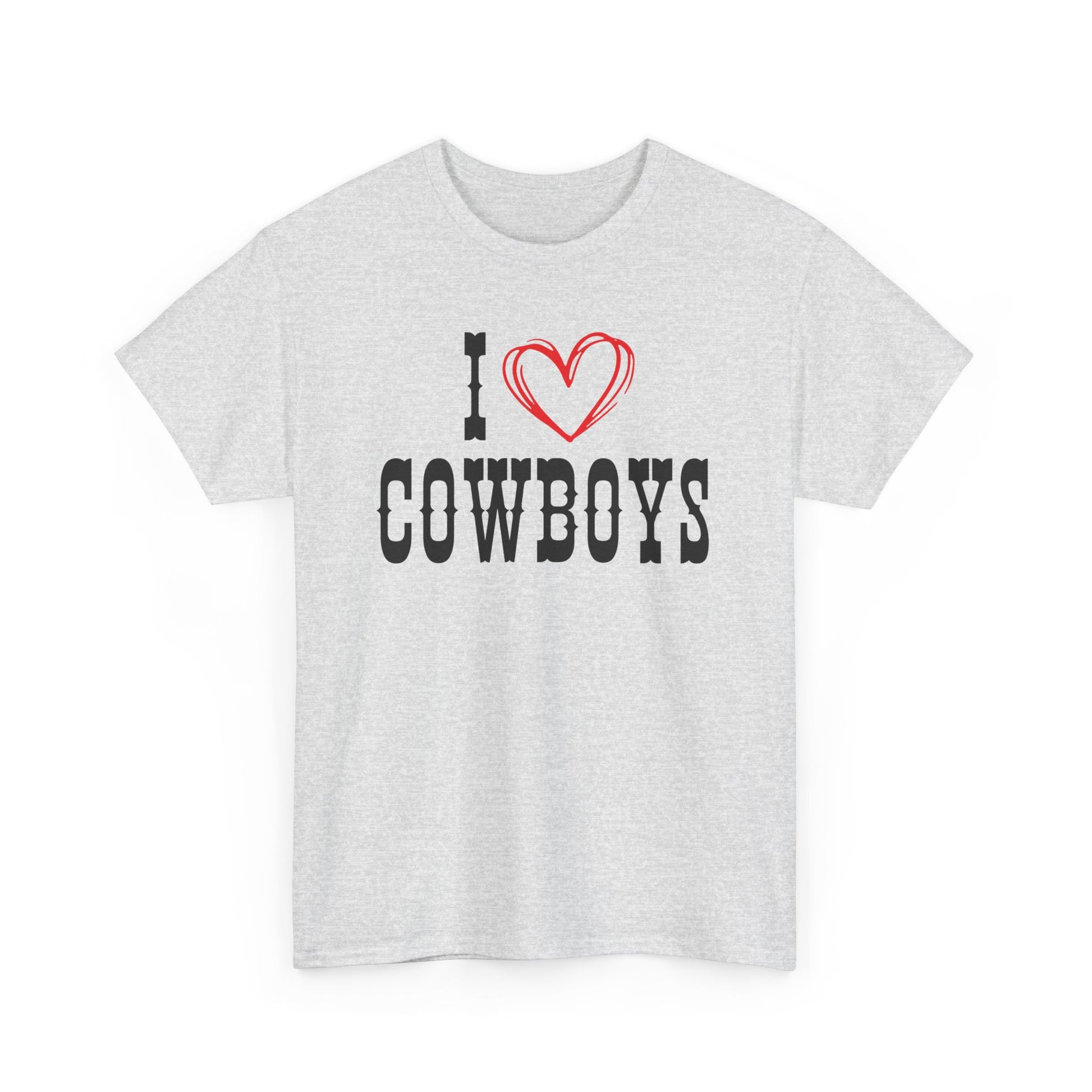 I Love Cowboys Shirt - Amor Amra