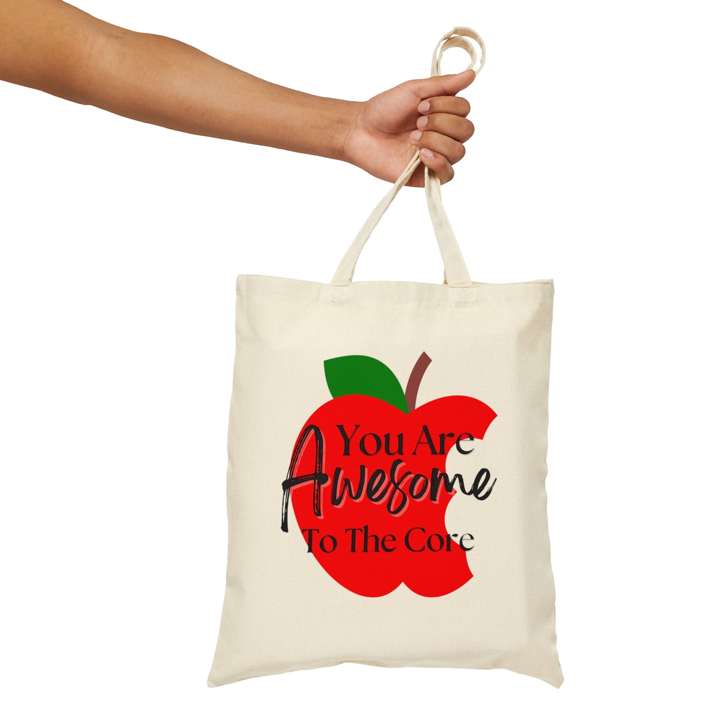 Teacher Tote Bag - You Are Awesome to The Core - Amor Amra