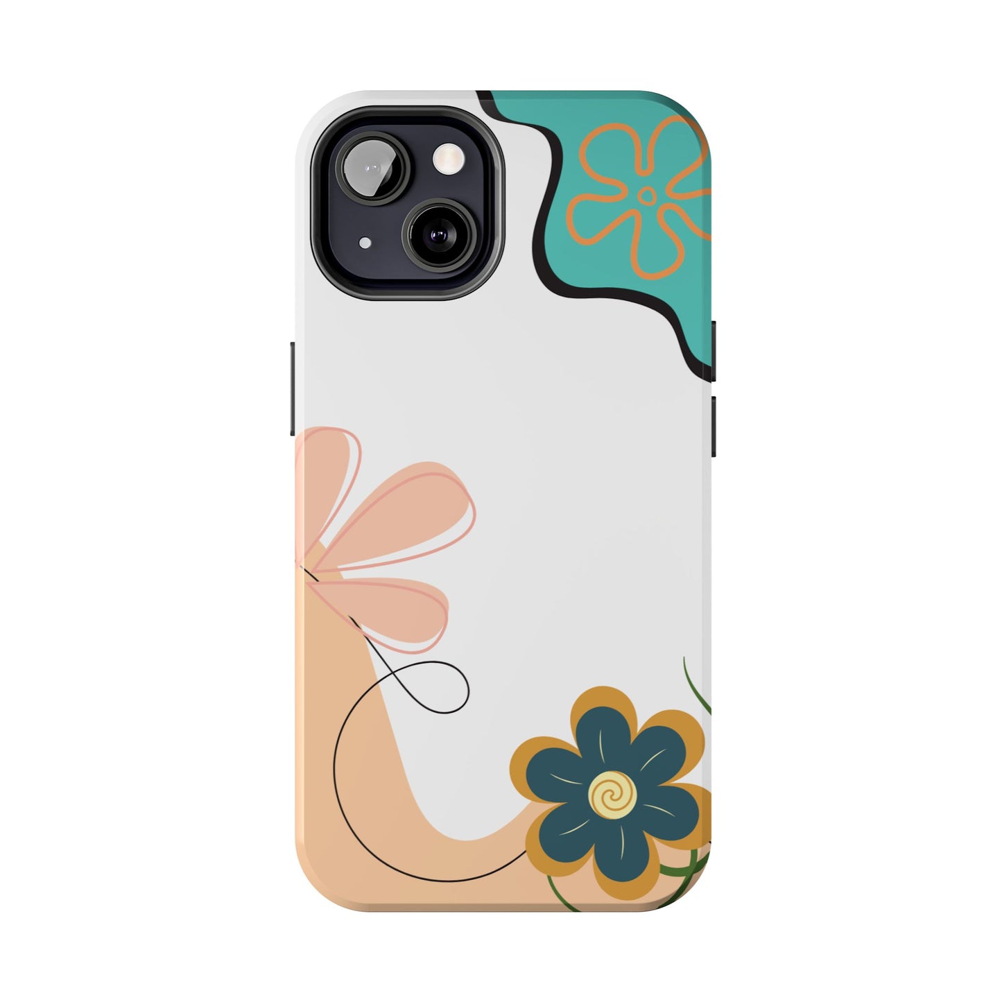 Retro Boho Floral iPhone Case