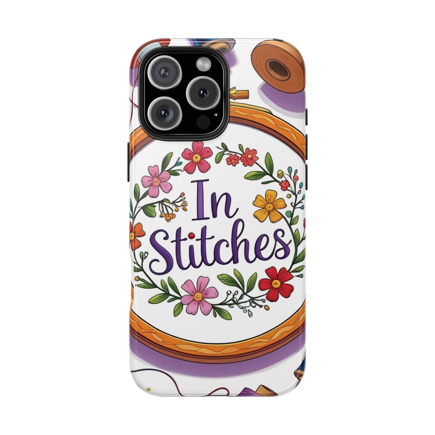 Embroidery Hoop Phone Case