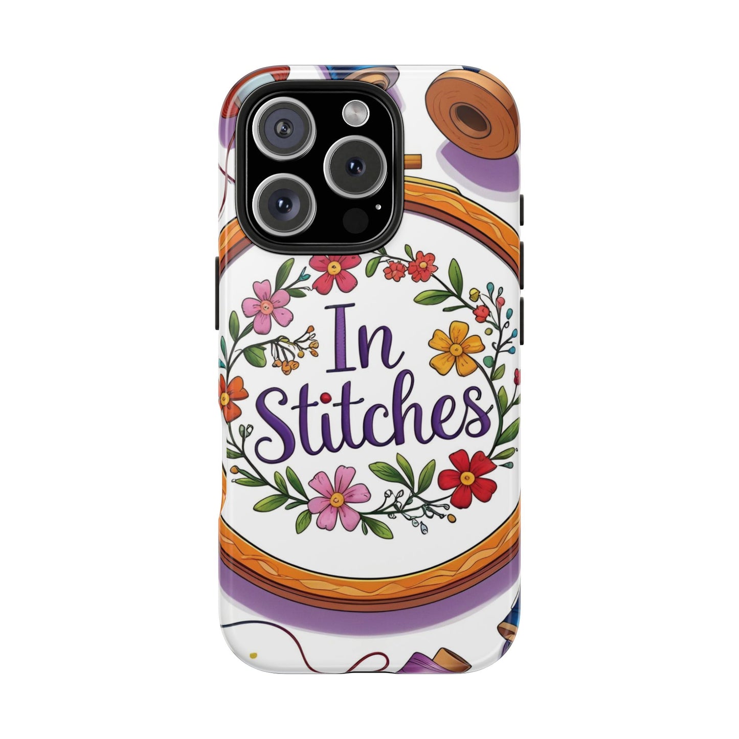 Embroidery Hoop Phone Case