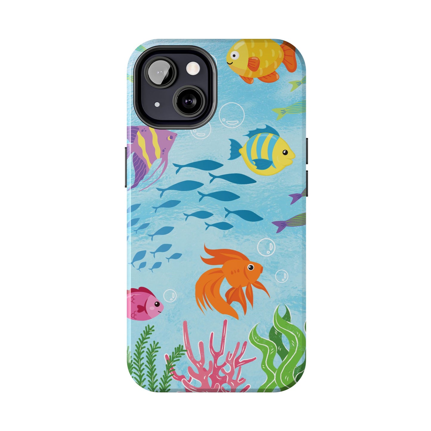 Colorful Underwater Sea Life iPhone Case