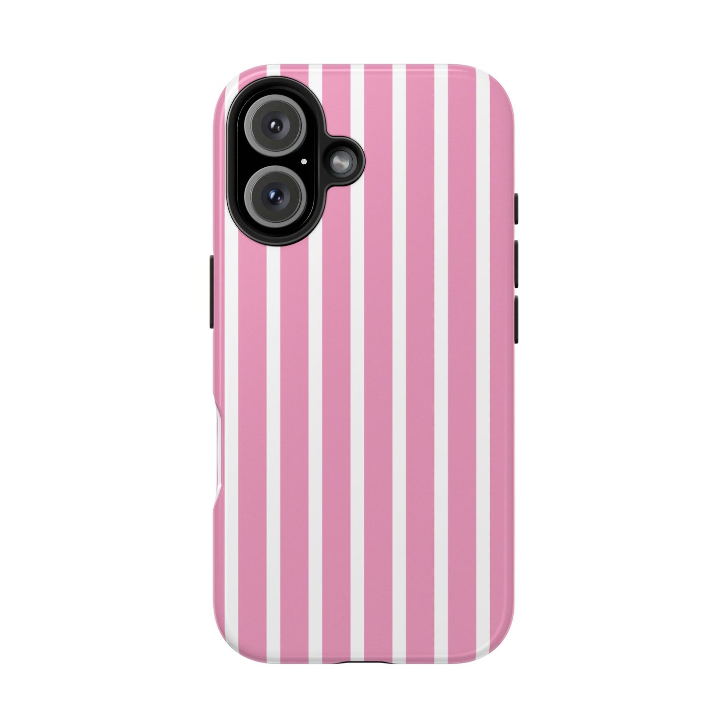 Pink Striped iPhone Case
