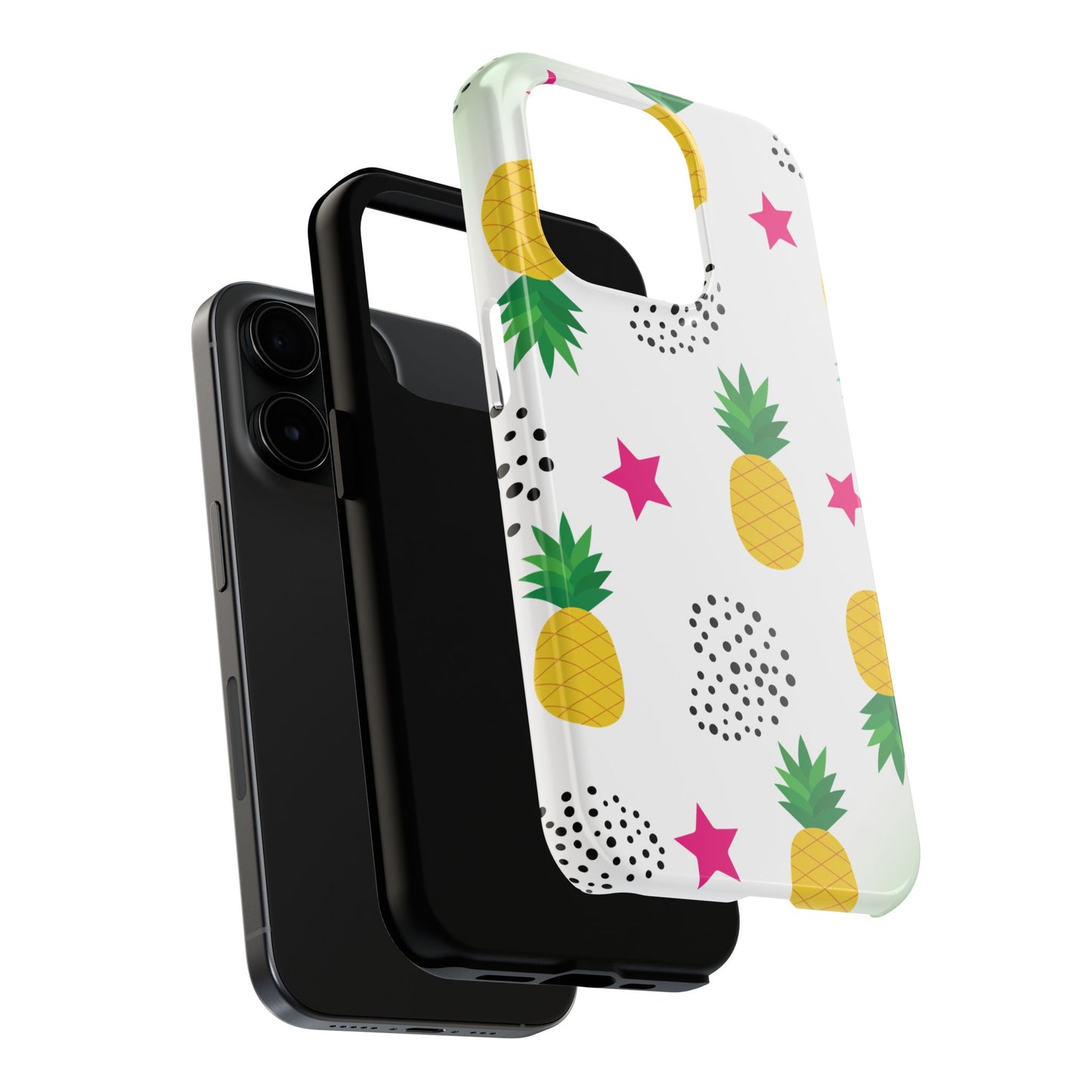 Tropical Pineapple Star iPhone Case
