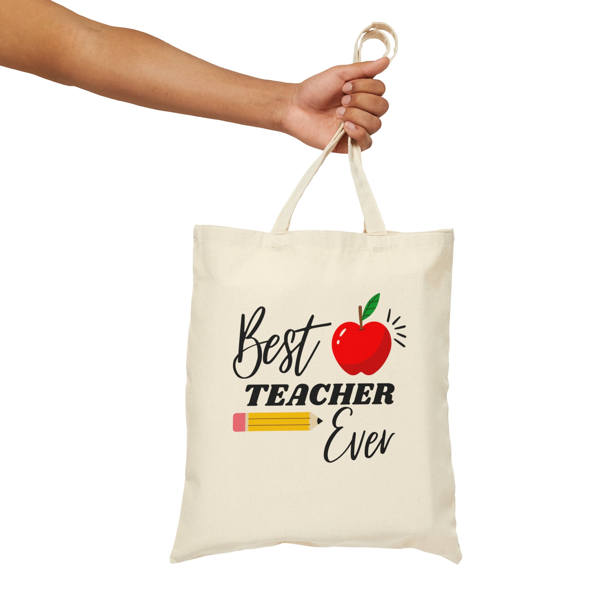 Teacher Tote Bag - Best Teacher Ever - Amor Amra