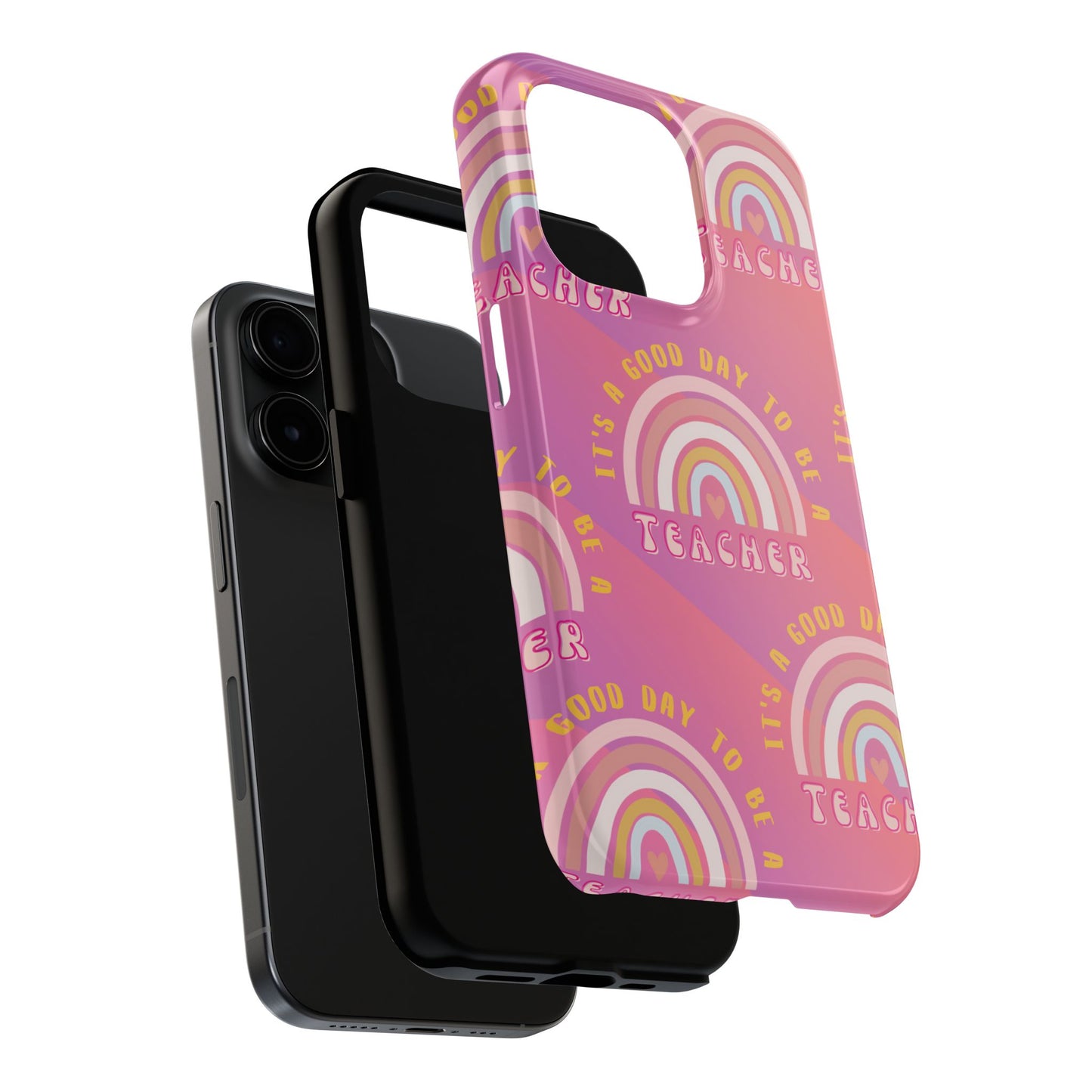Teacher Rainbow iPhone Case