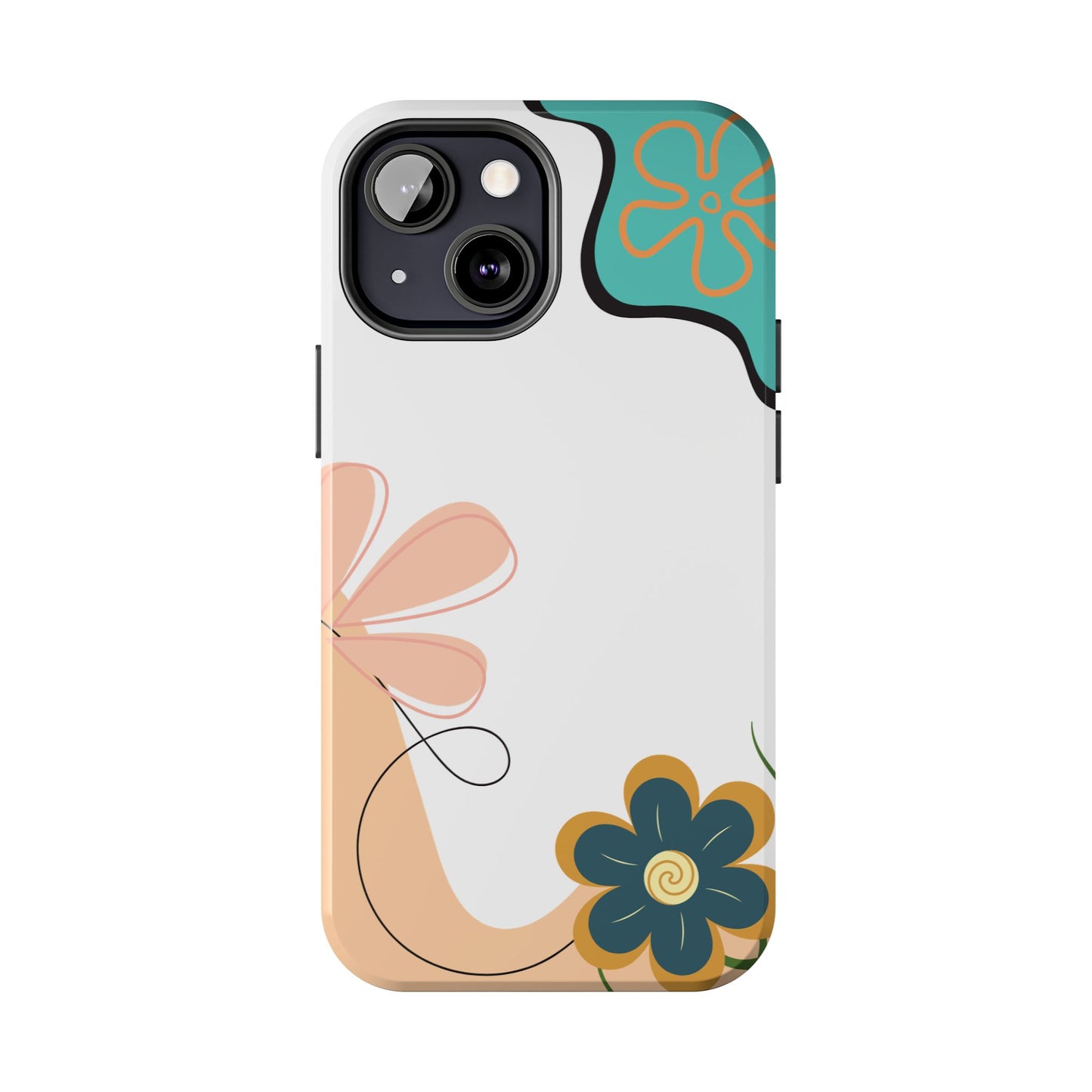 Retro Boho Floral iPhone Case
