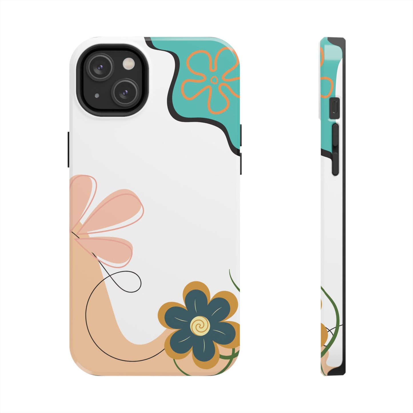 Retro Boho Floral iPhone Case