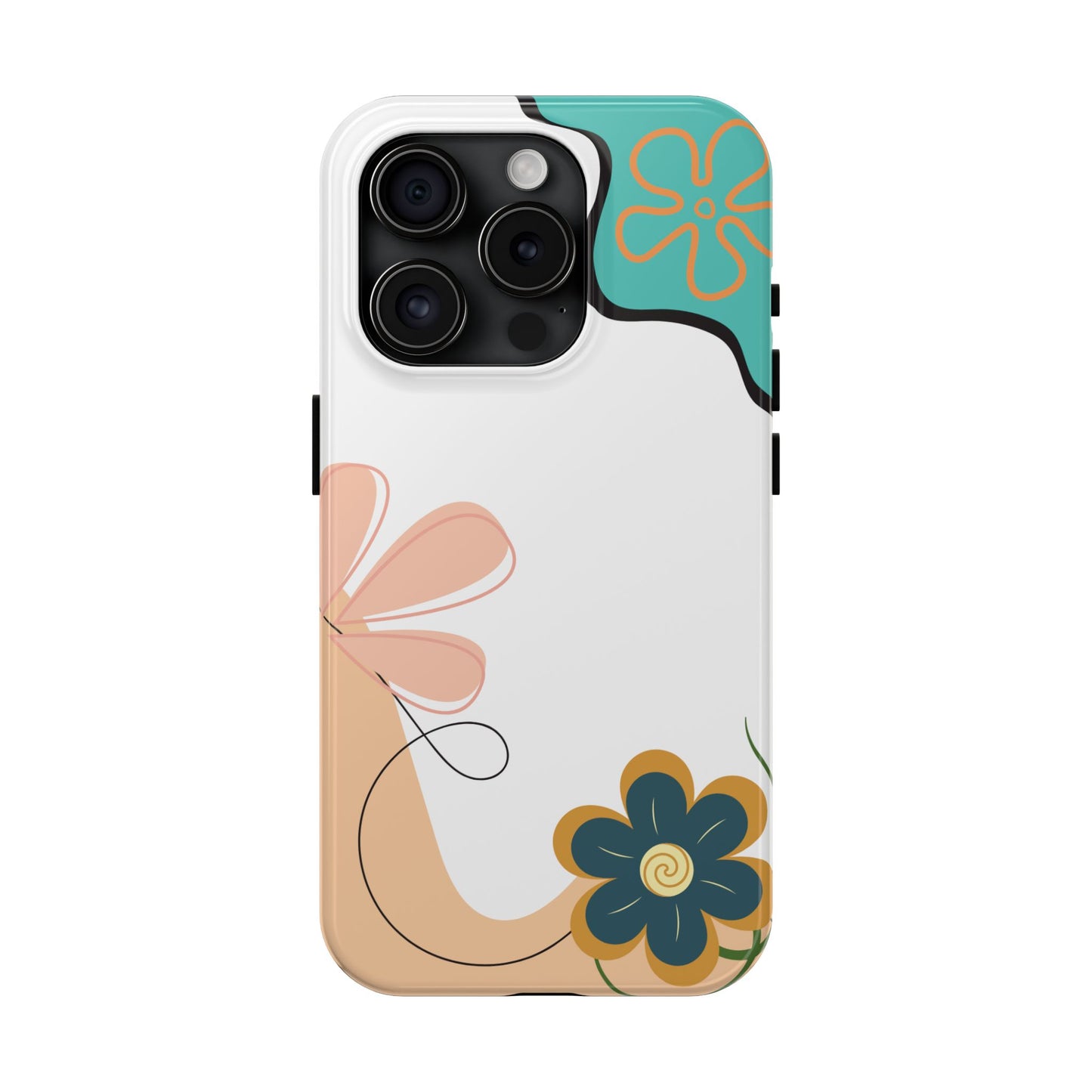 Retro Boho Floral iPhone Case