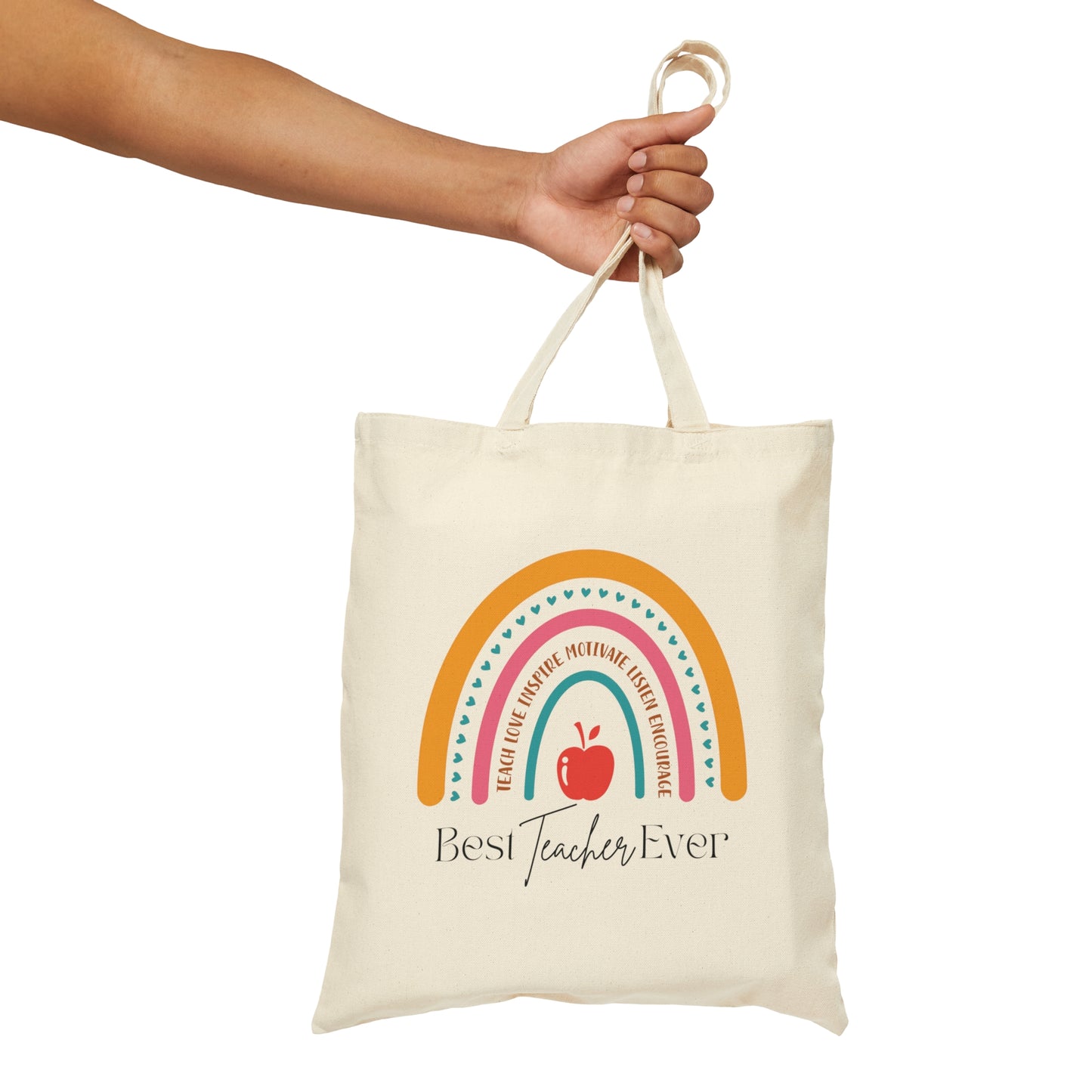 Teacher Tote Bag - Best Teacher Ever - Amor Amra
