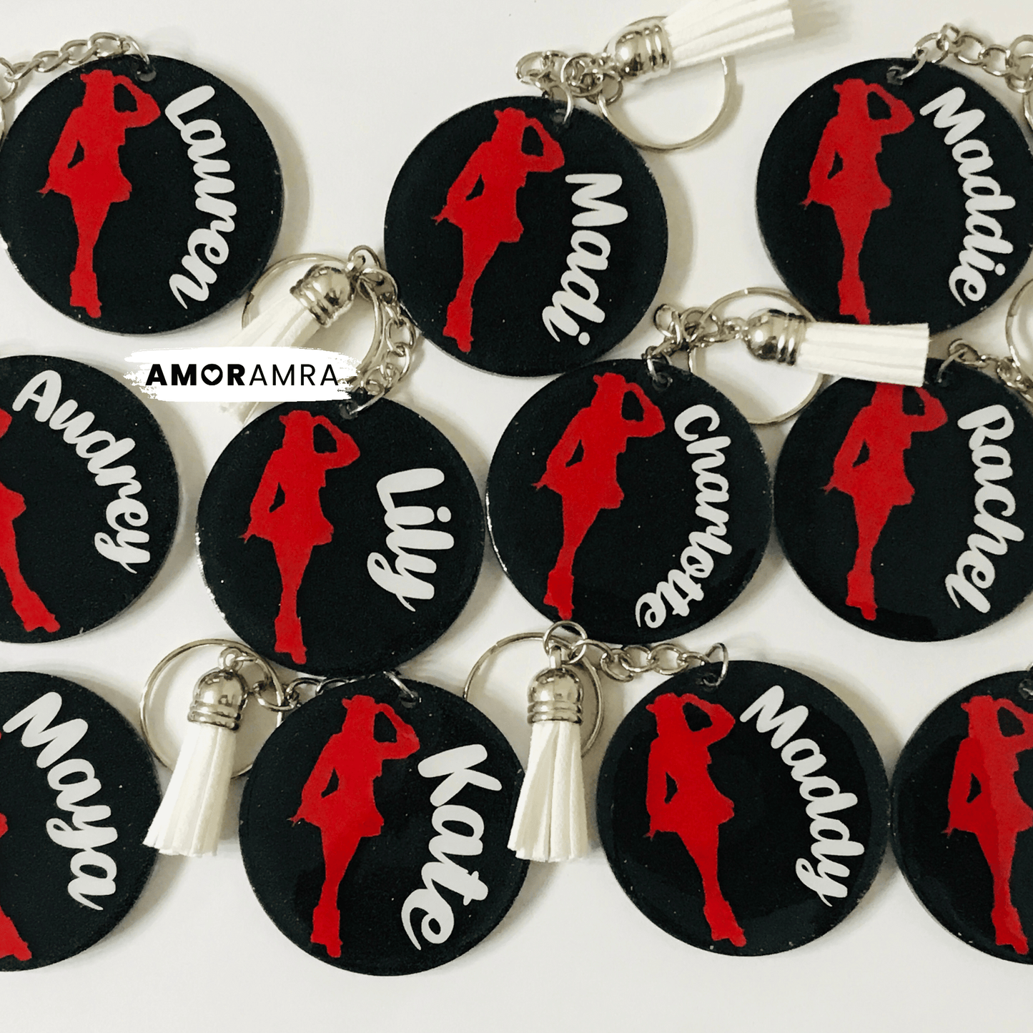 Personalized Drill Team Keychain, Drill Team Gift, Drill Team Bag Tag, Dance Boot Keychain, Drill Coach Gift, Drill Dance Team