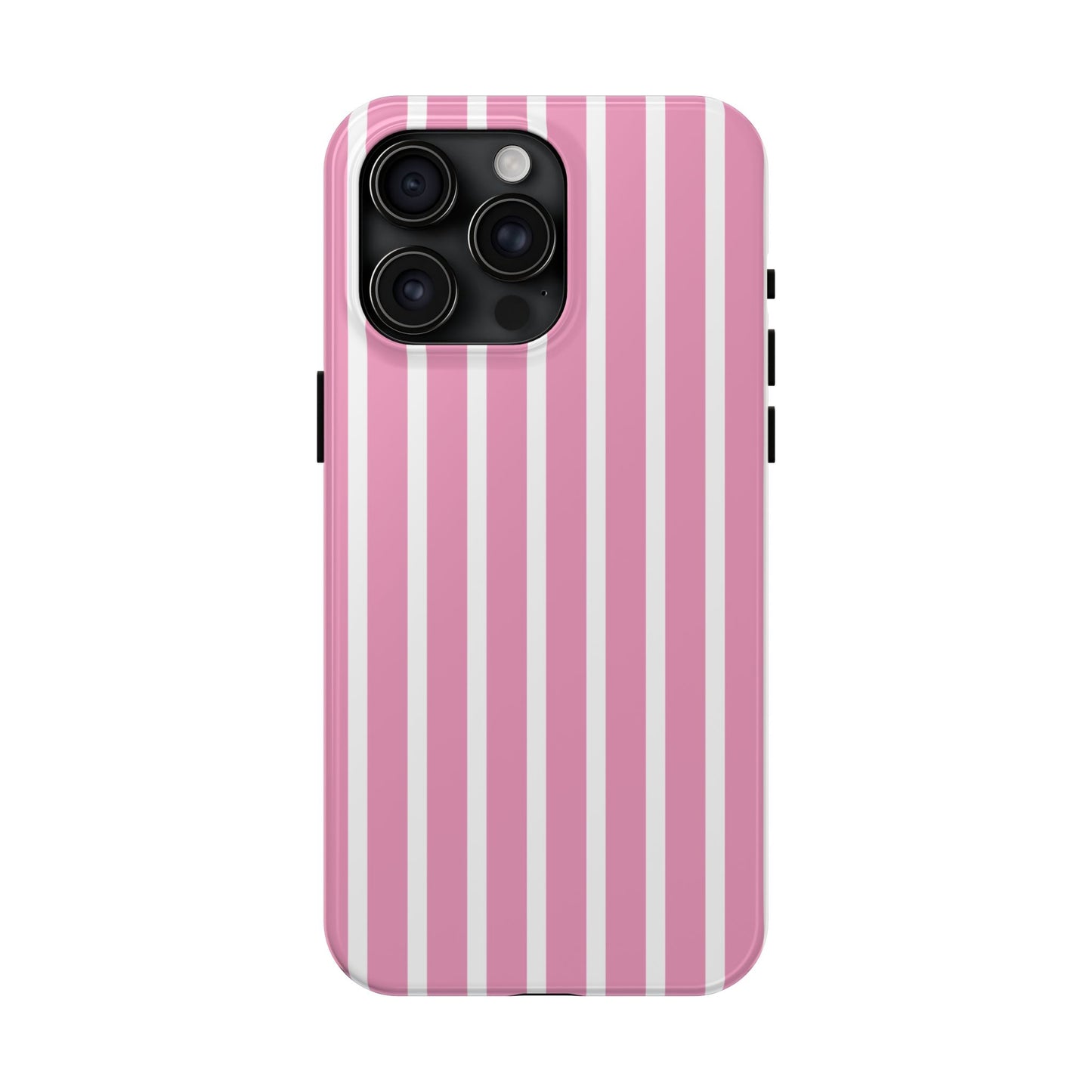 Pink Striped iPhone Case