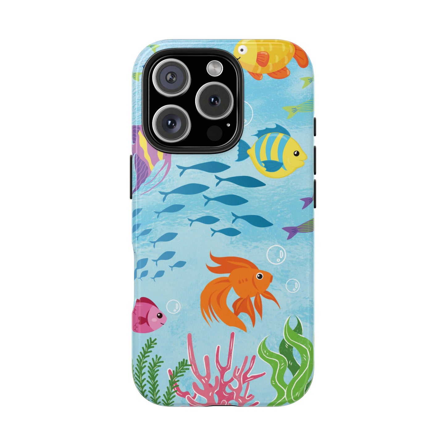 Colorful Underwater Sea Life iPhone Case