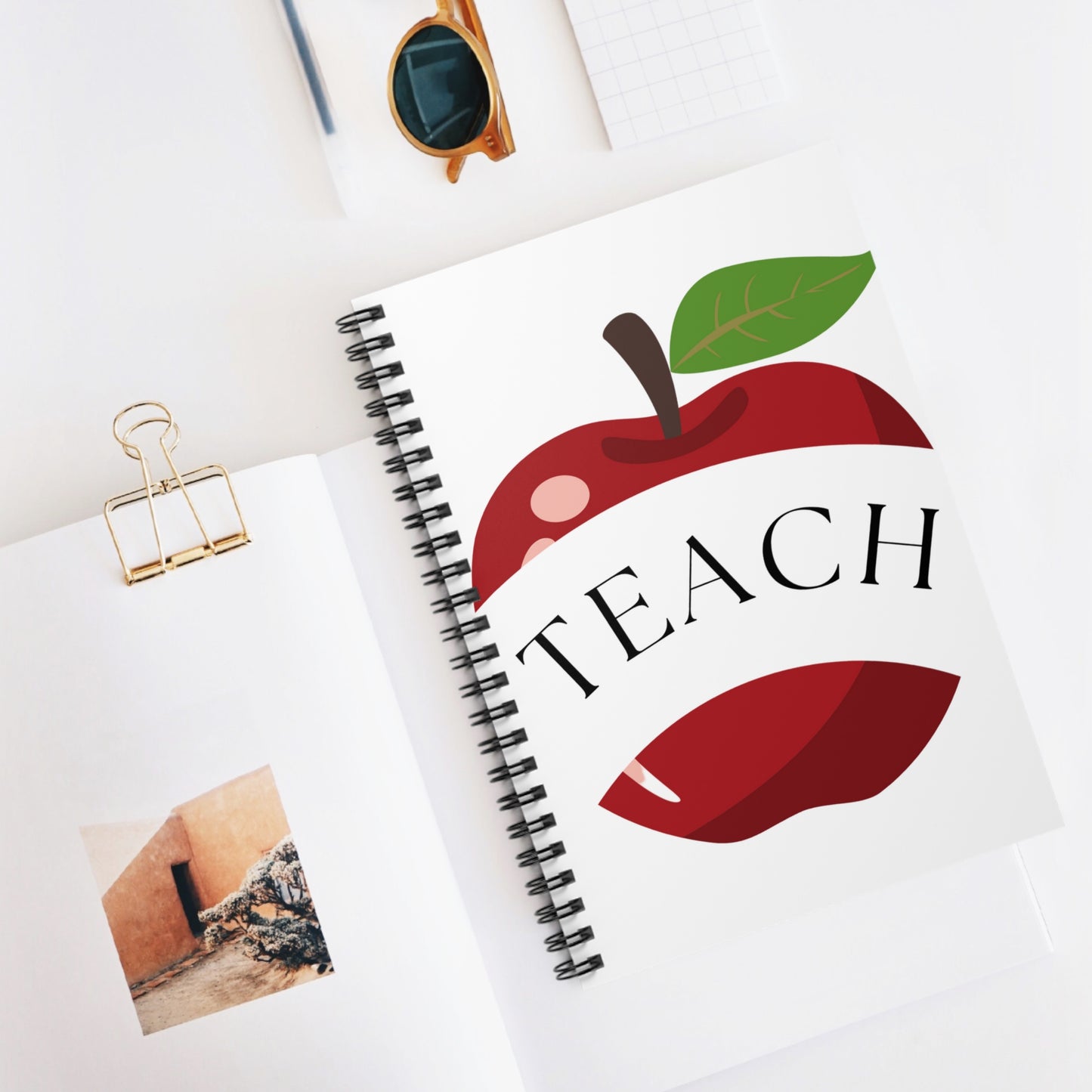 Teach Split Apple Notebook