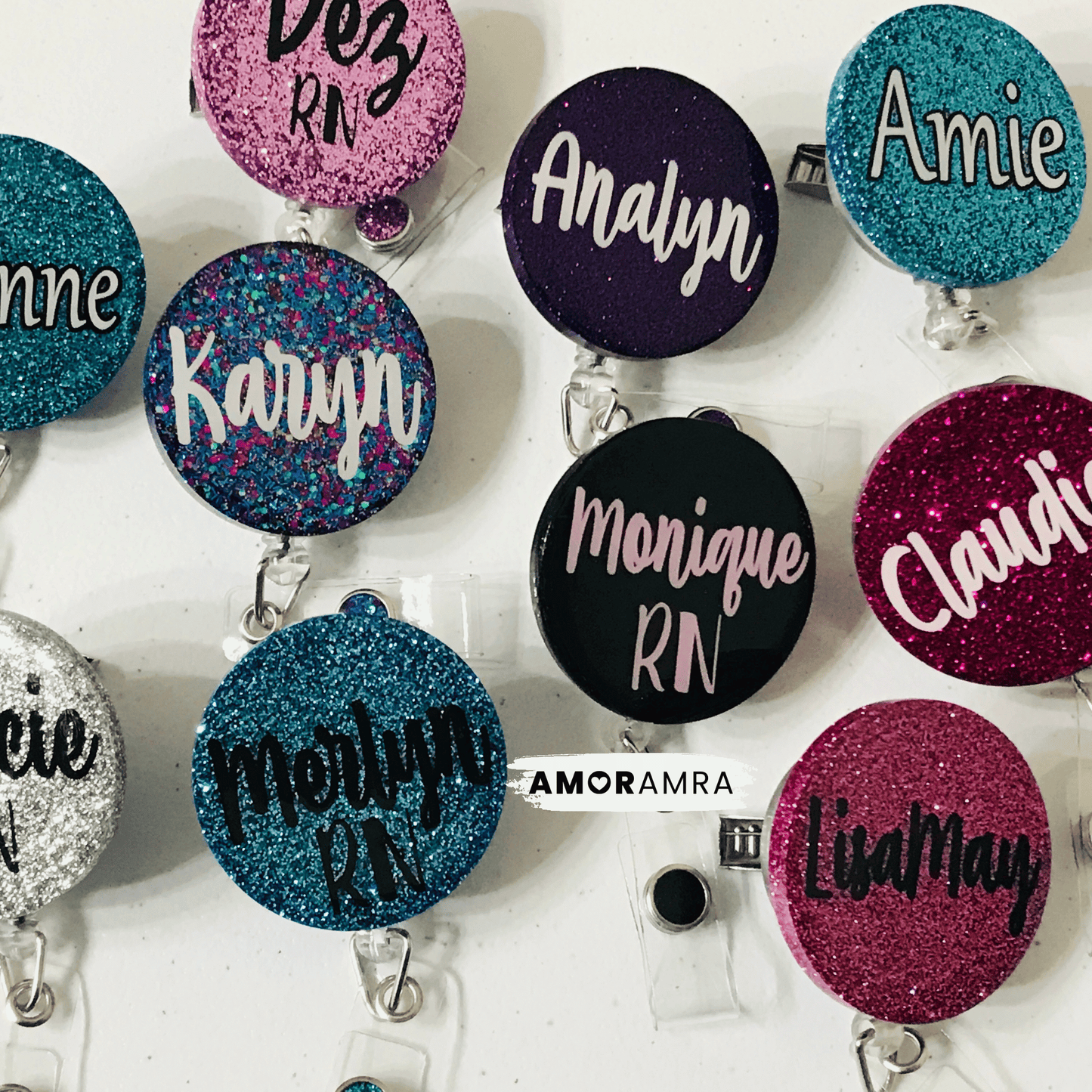 Personalized Name Badge Reel