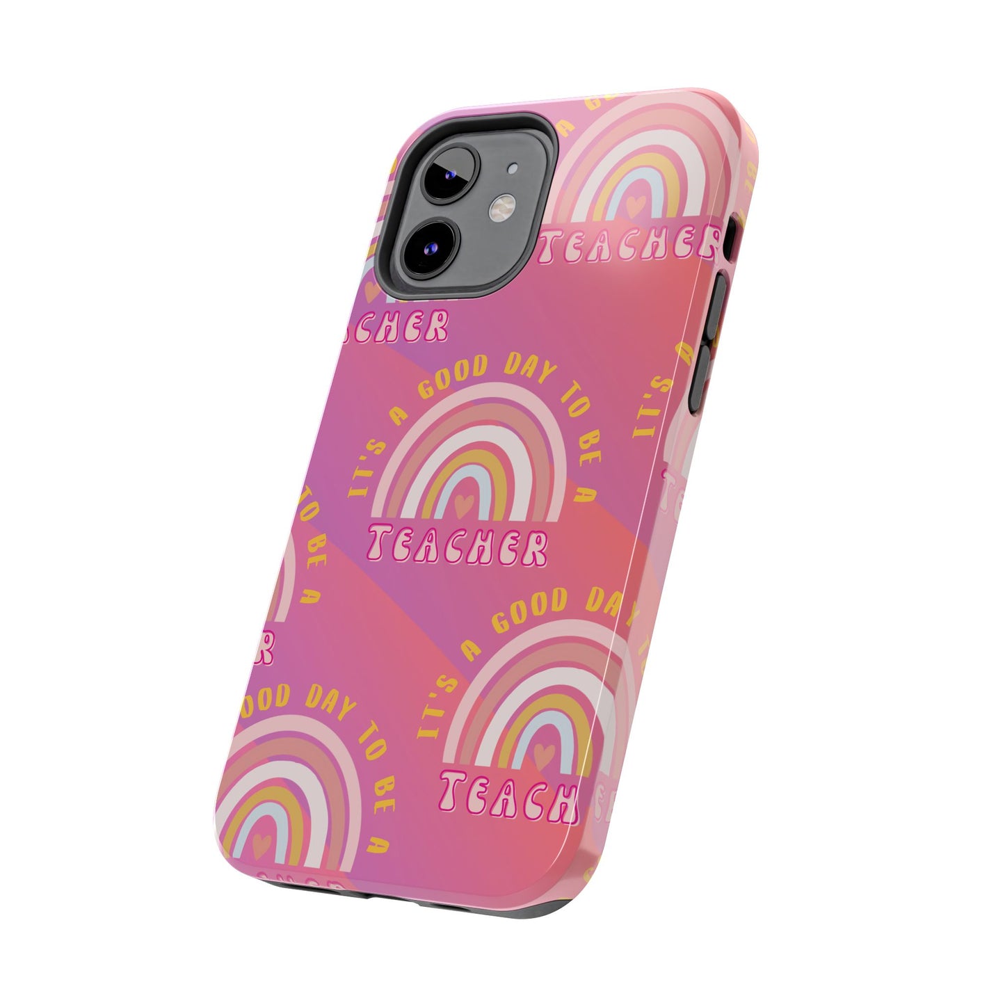 Teacher Rainbow iPhone Case