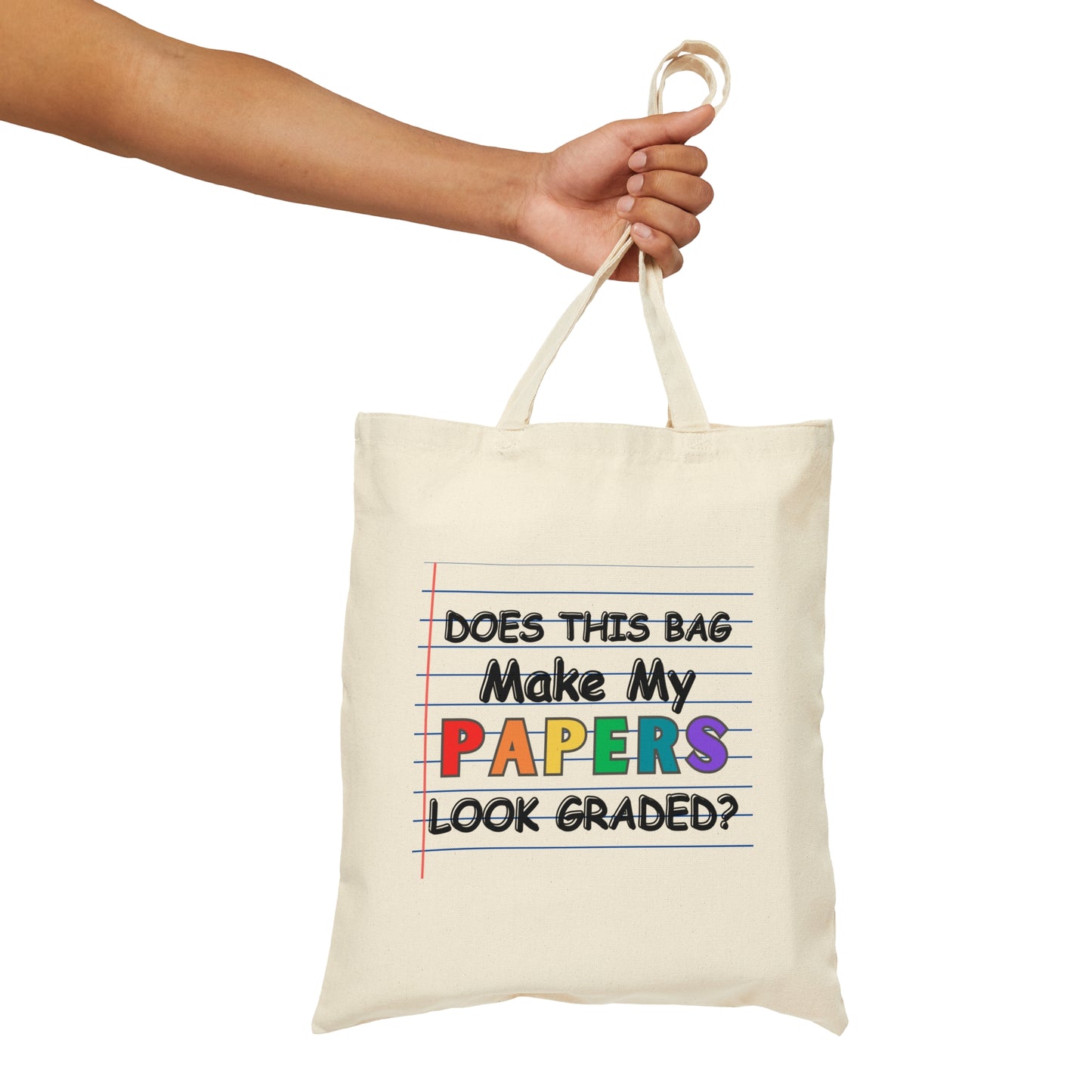 Teacher Tote Bag - Papers Look Graded - Amor Amra