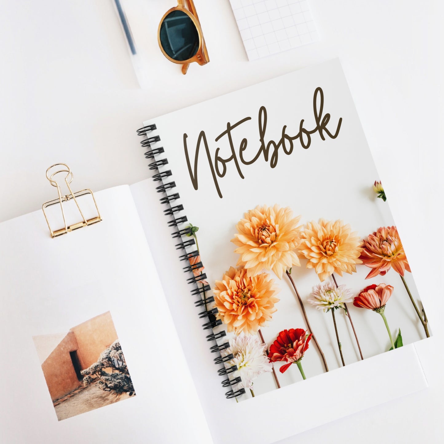 Summer Flowers Notebook - Amor Amra