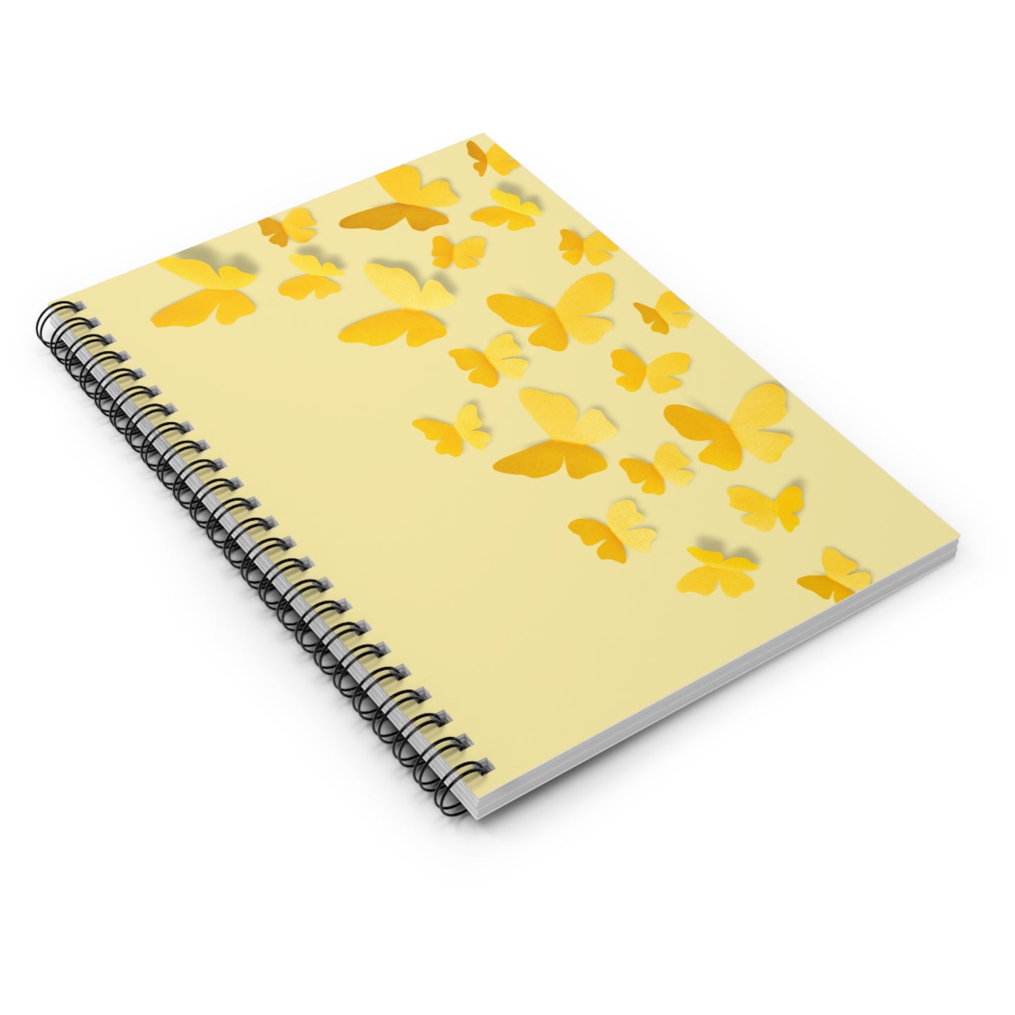 Yellow Butterflies Notebook