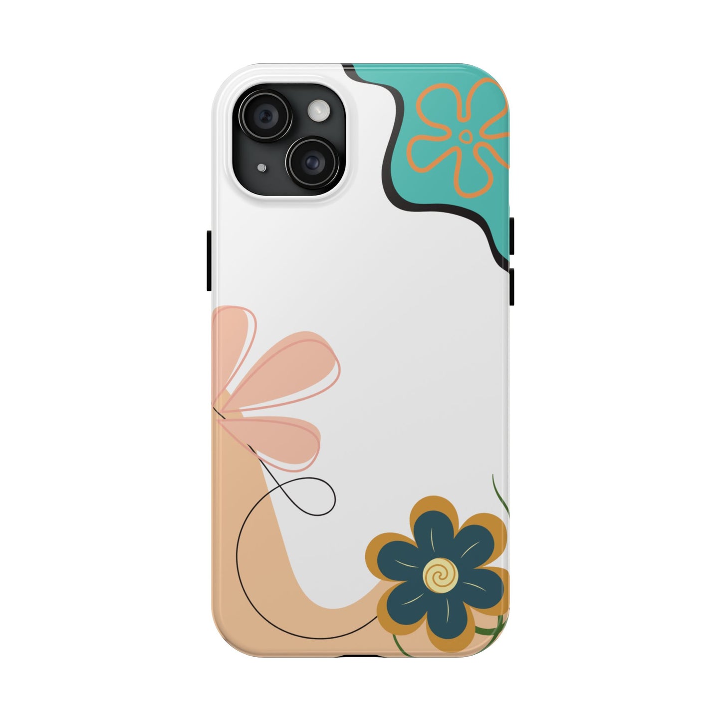 Retro Boho Floral iPhone Case