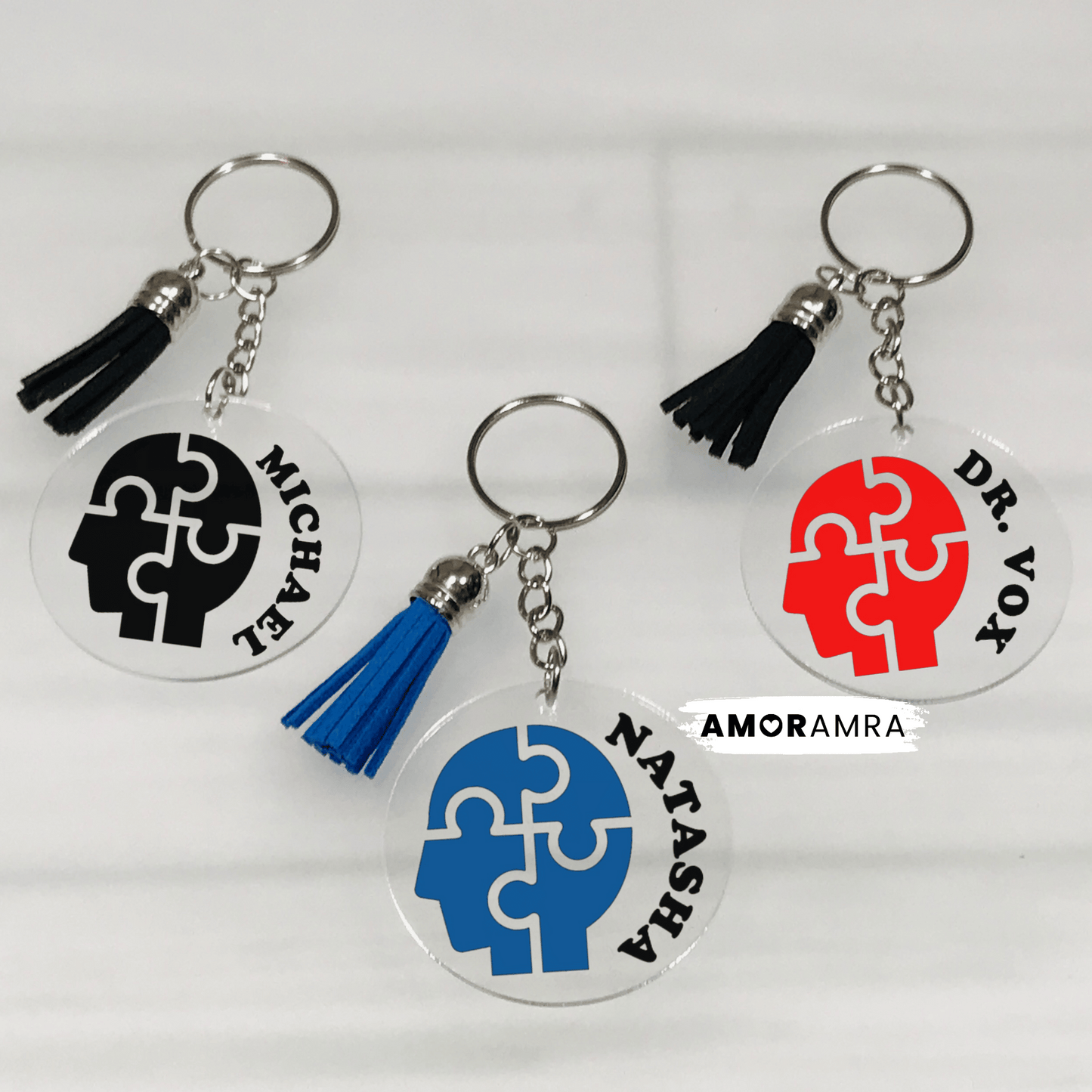 Personalized Psychologist Keychain | Psi Gift