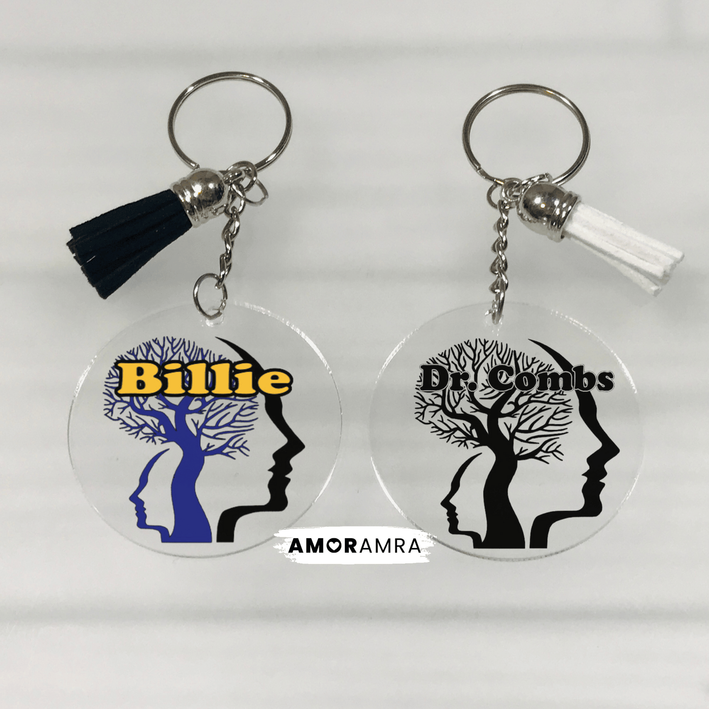 Personalized Psychologist Keychain | Psi Gift