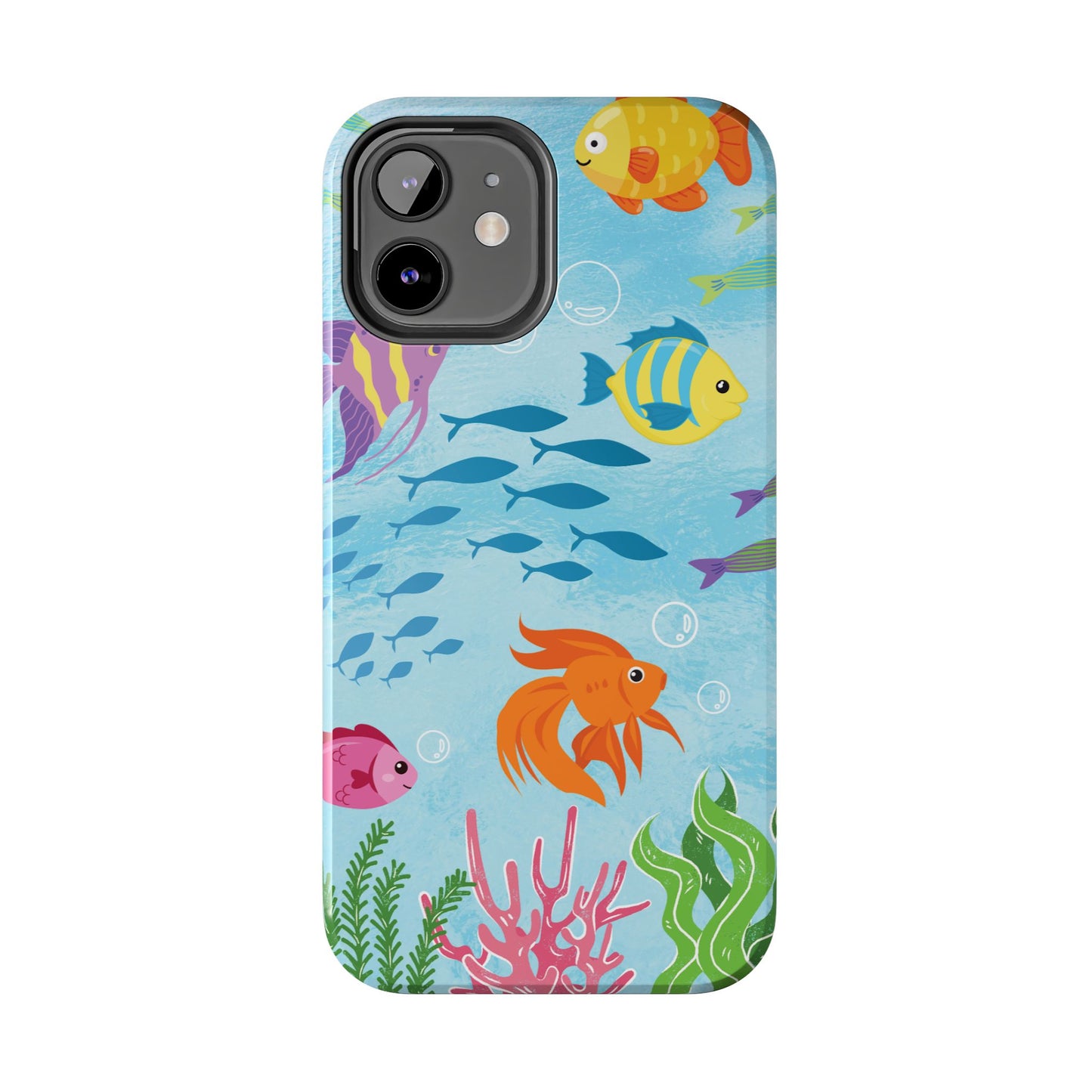 Colorful Underwater Sea Life iPhone Case