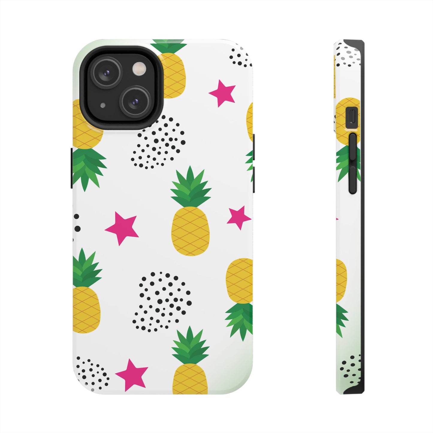 Tropical Pineapple Star iPhone Case