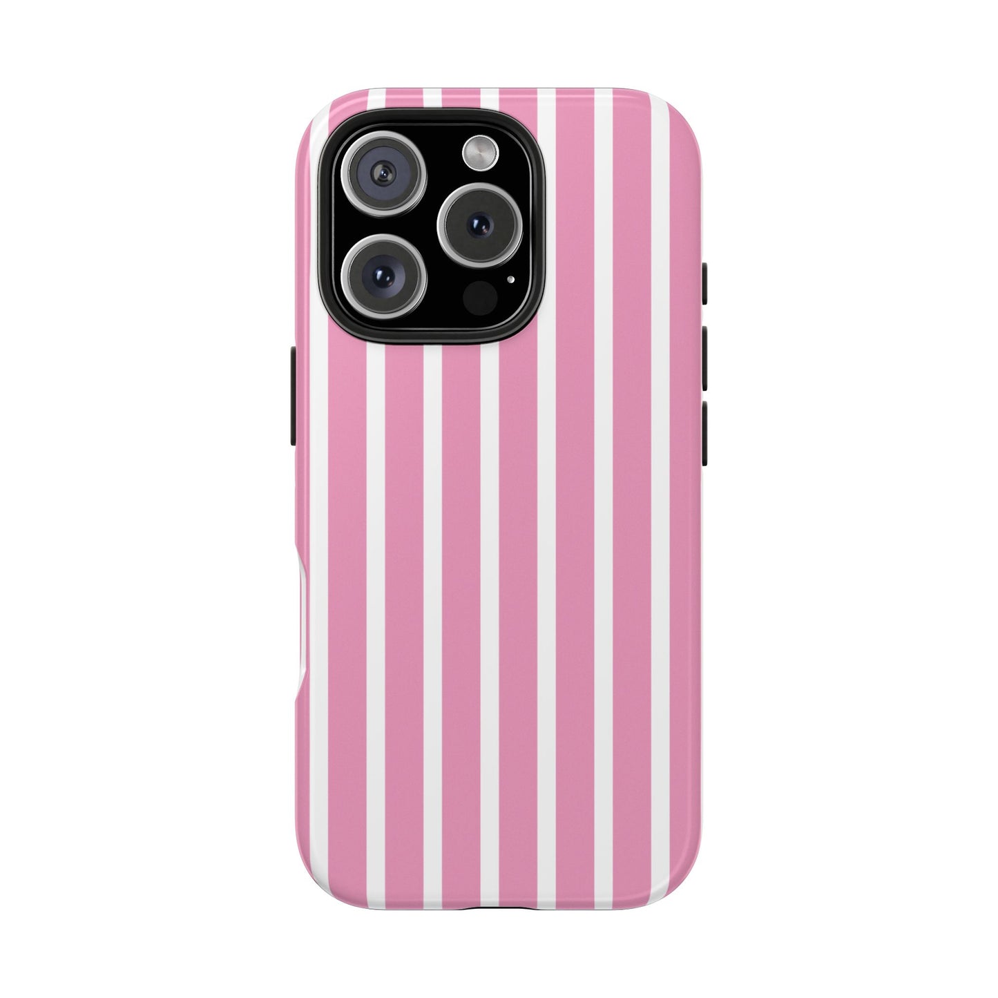 Pink Striped iPhone Case