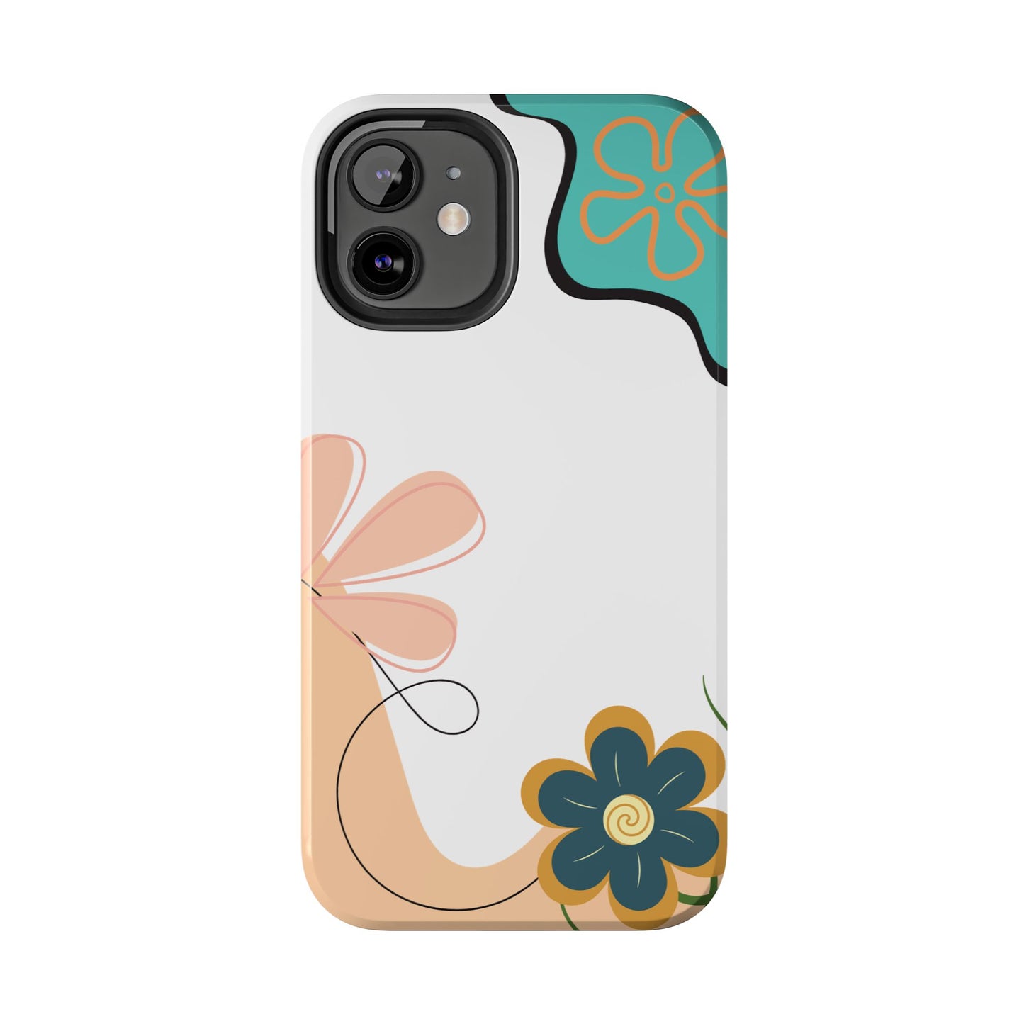 Retro Boho Floral iPhone Case