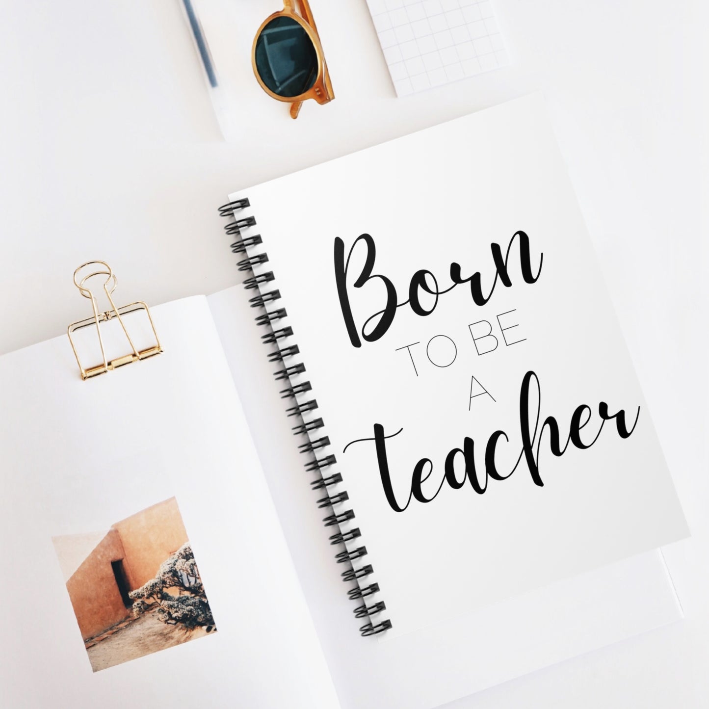 Born To Be A Teacher Notebook