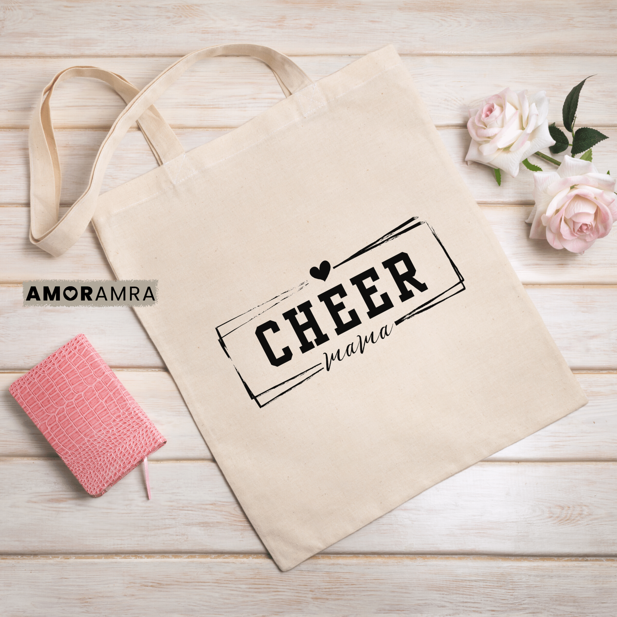 Cheer Tote | Cheer mama Bag - Amor Amra