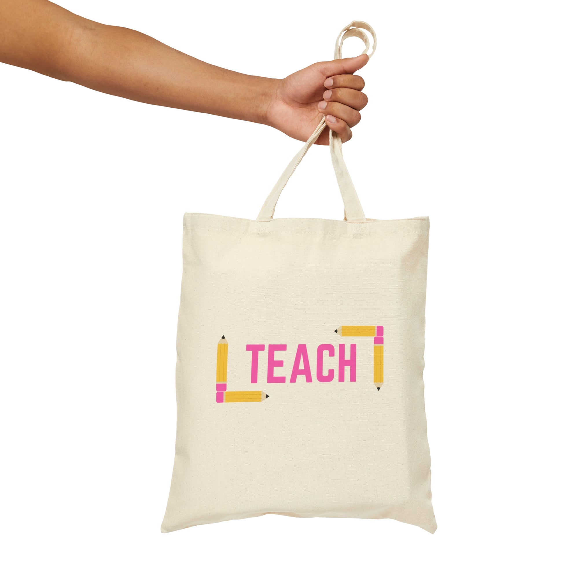 Teacher Tote Bag - Pencils Tote Bag - Amor Amra