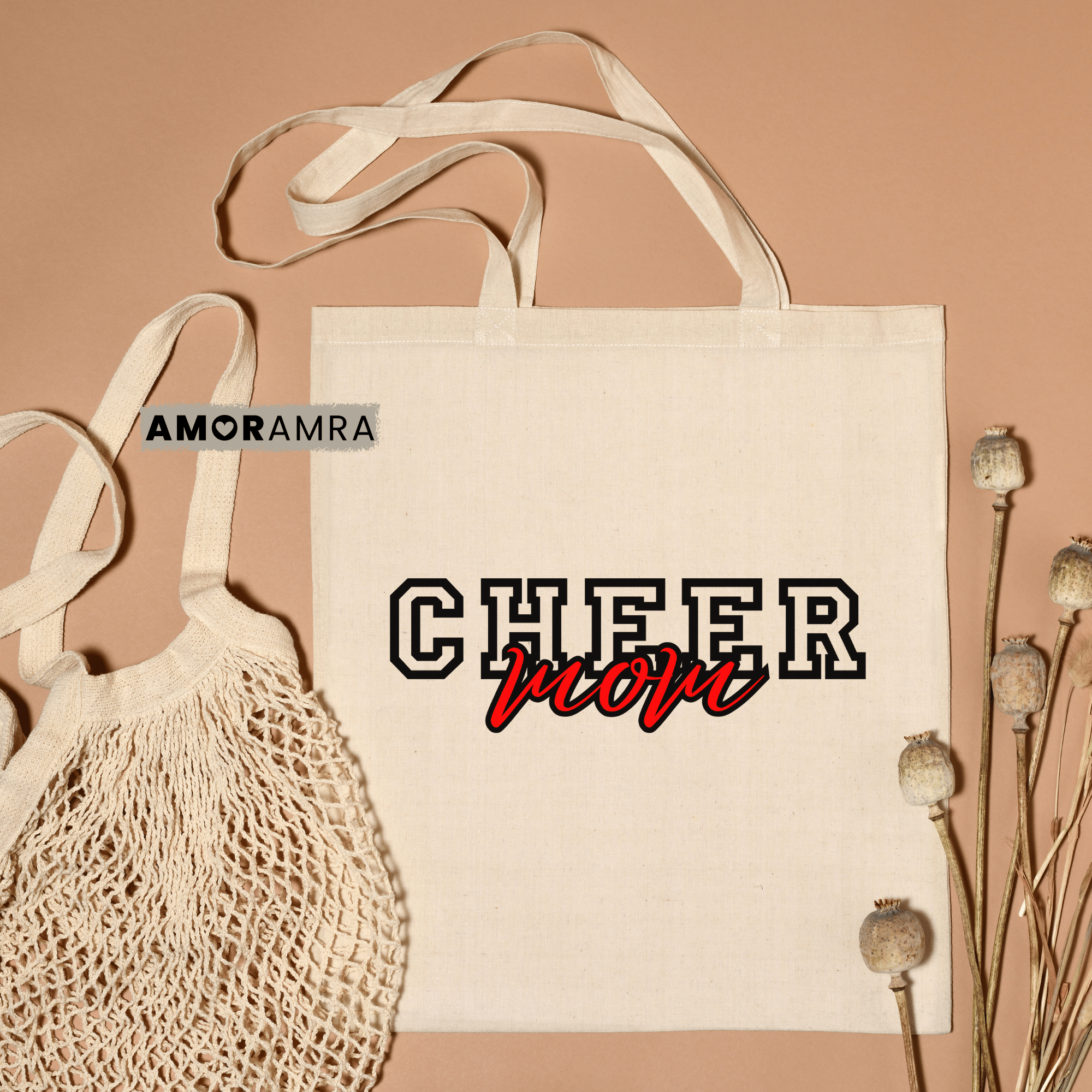 Cheer Tote | Cheer Mom Bag - Amor Amra