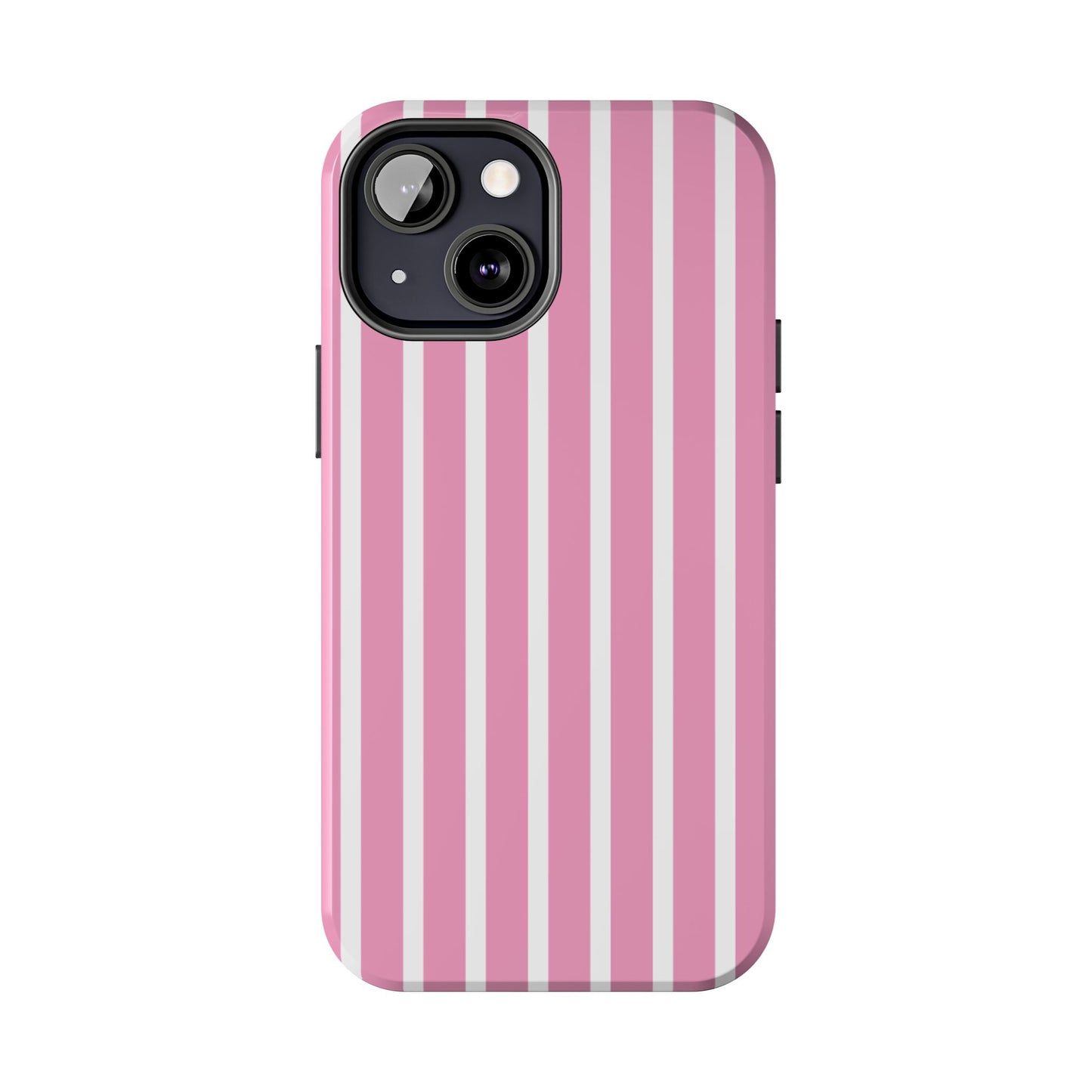Pink Striped iPhone Case