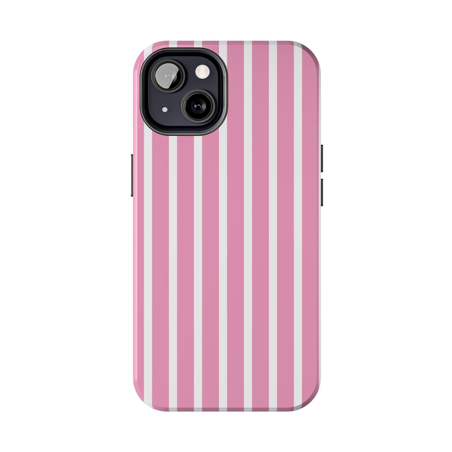 Pink Striped iPhone Case