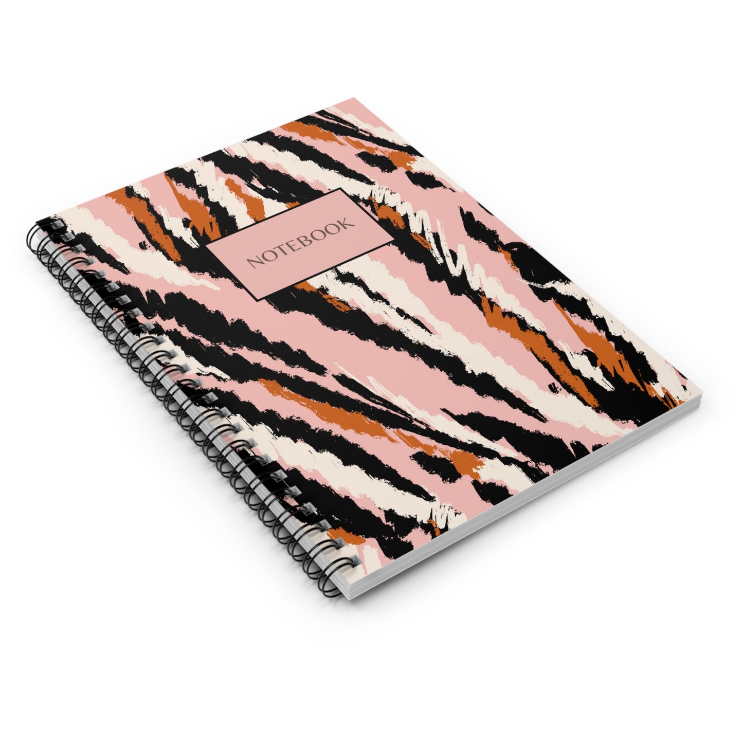 Pink Print Notebook - Amor Amra
