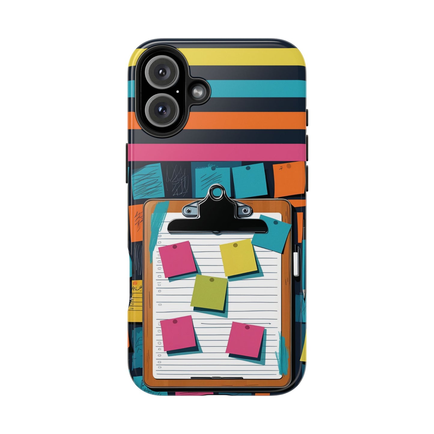 Clipboard Sticky Notes Phone Case